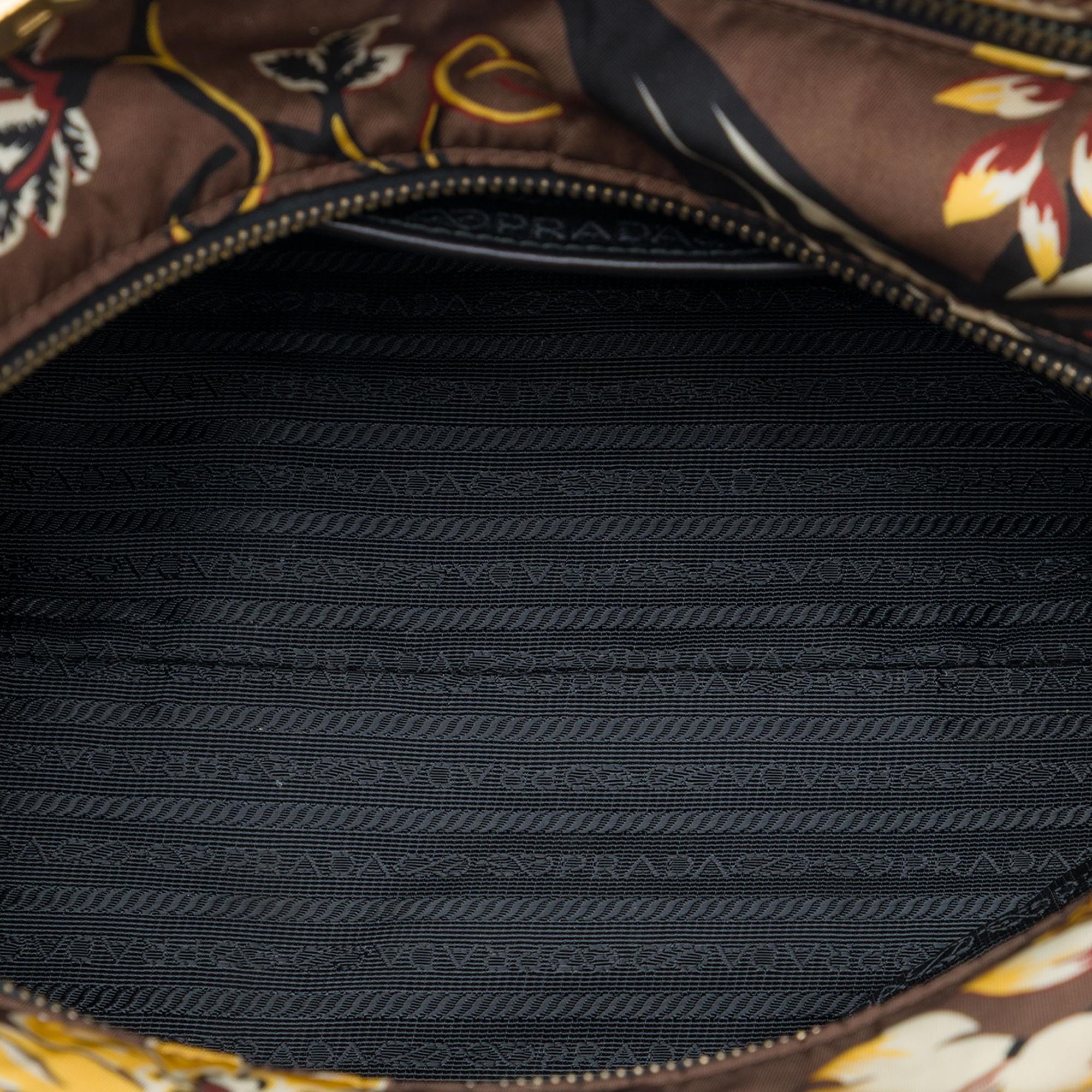 Prada Tessuto Stampato Satchel