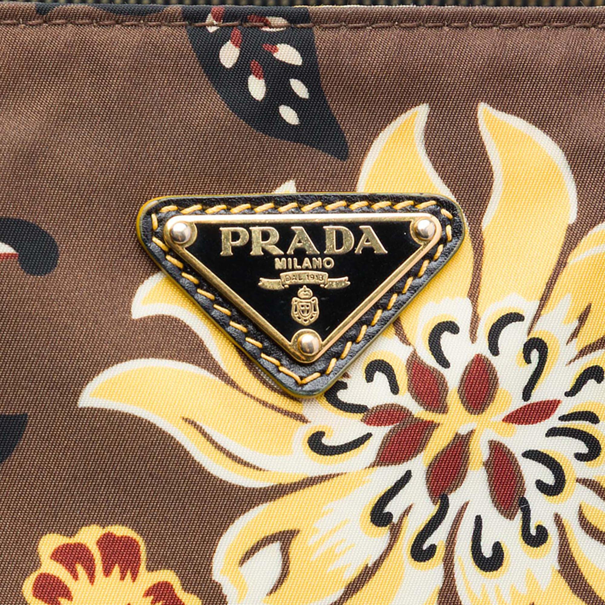 Prada Tessuto Stampato Satchel