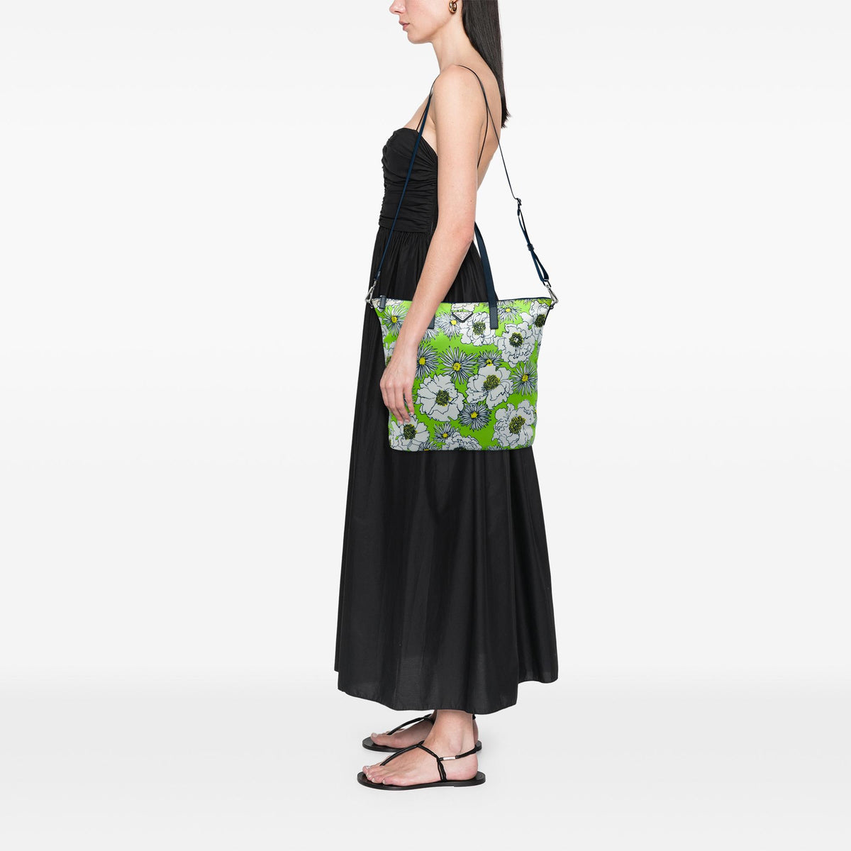 Prada Tessuto Stampato Satchel
