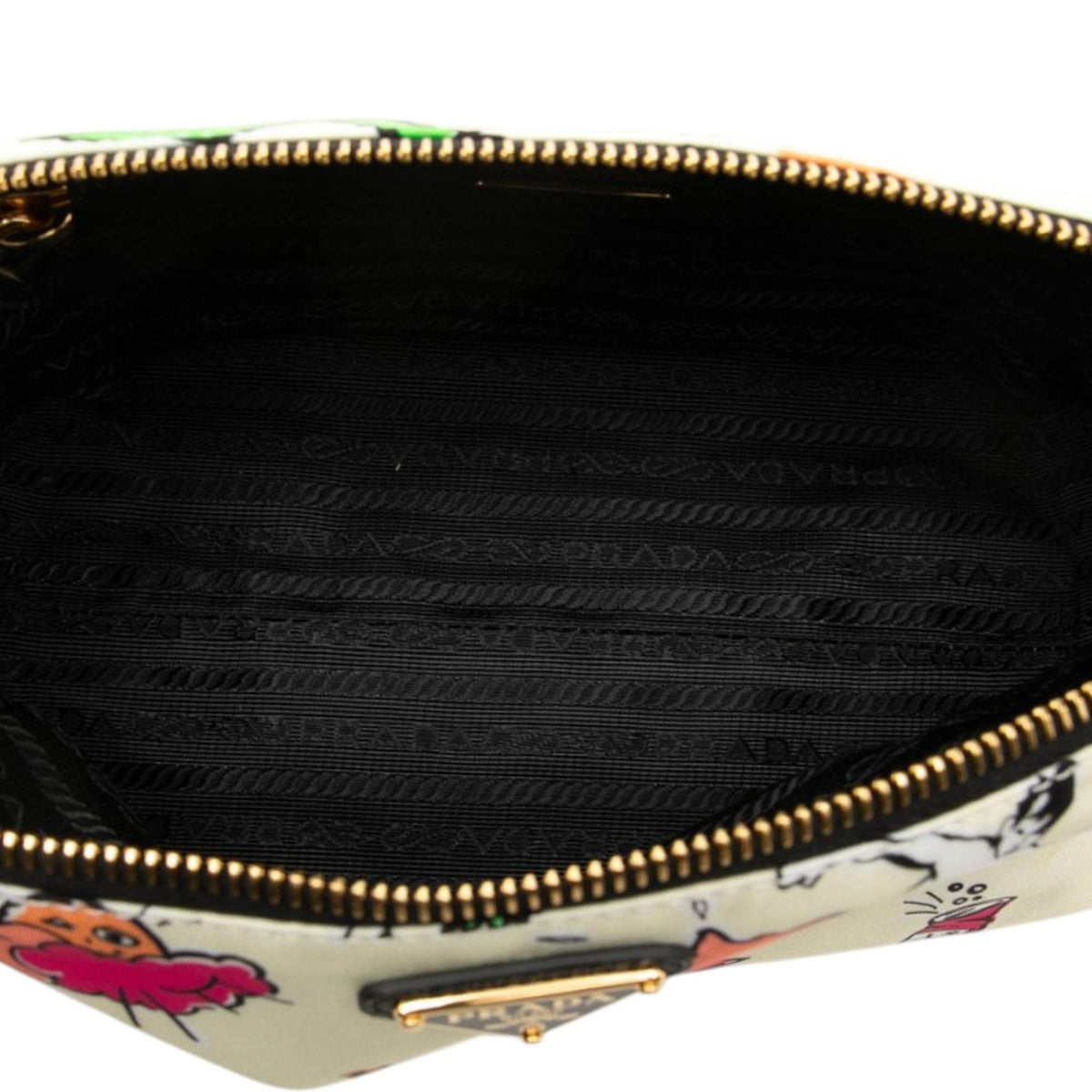 Prada Tessuto Stampato Surf Cosmetic Pouch
