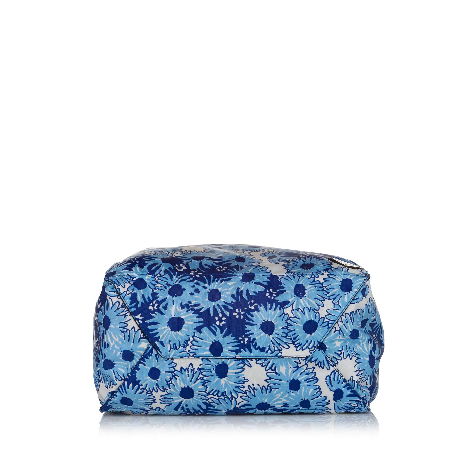 Prada Tessuto Stampato Tote Bag (SHG-33828)