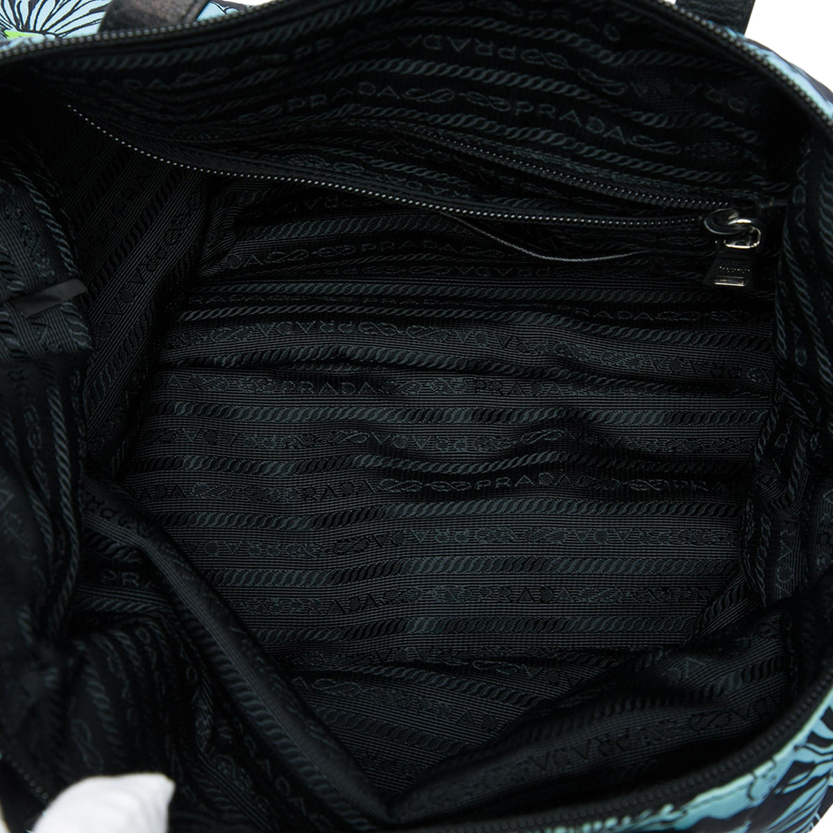 Prada Tessuto Stampato Tote