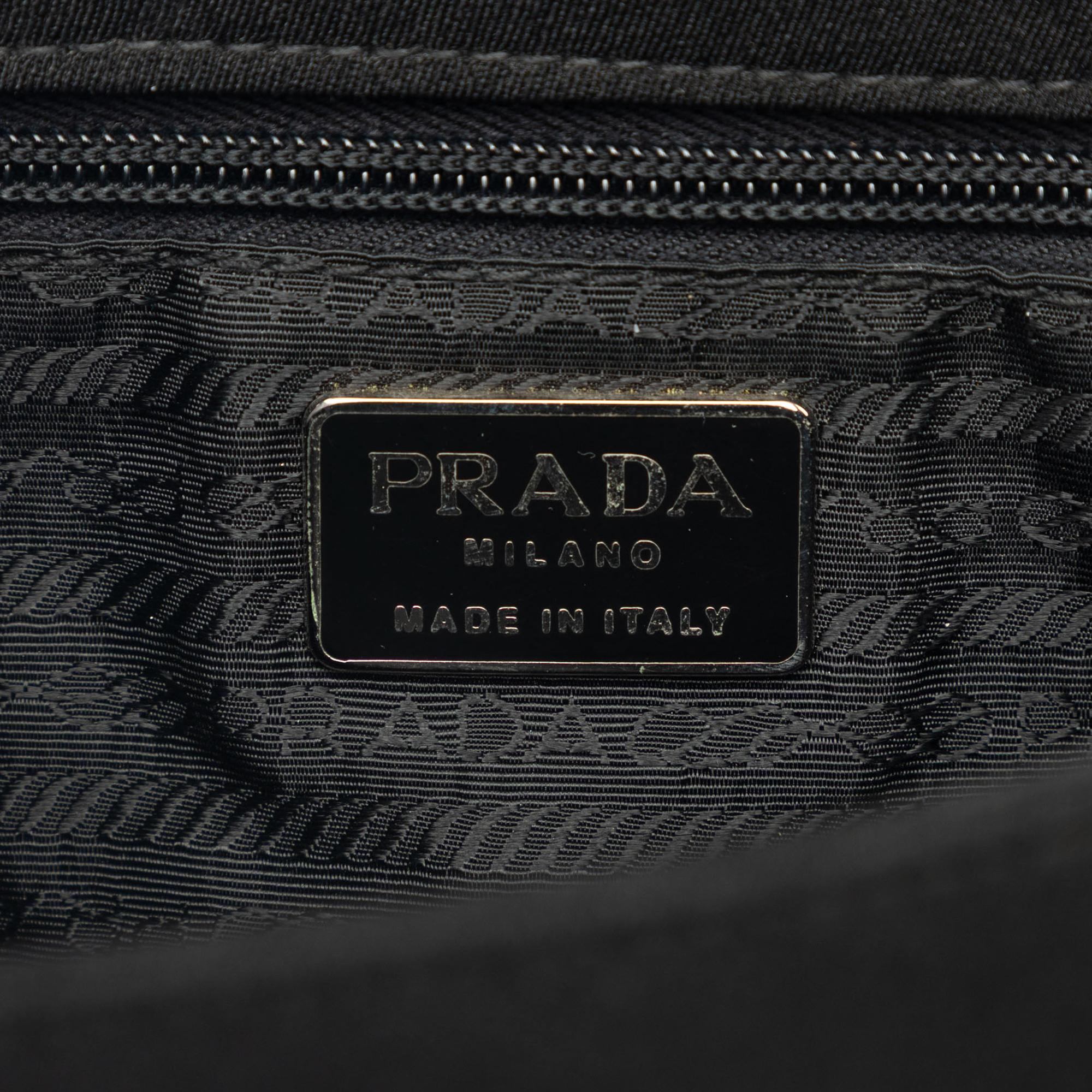 Prada Tessuto Swing Chain Shoulder Bag