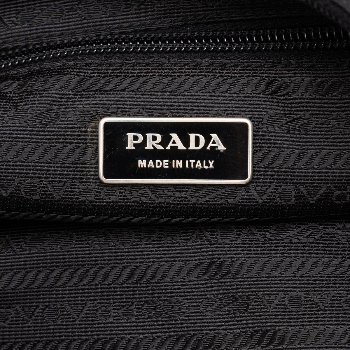 Prada Tessuto Triple Pocket Zip Top Crossbody