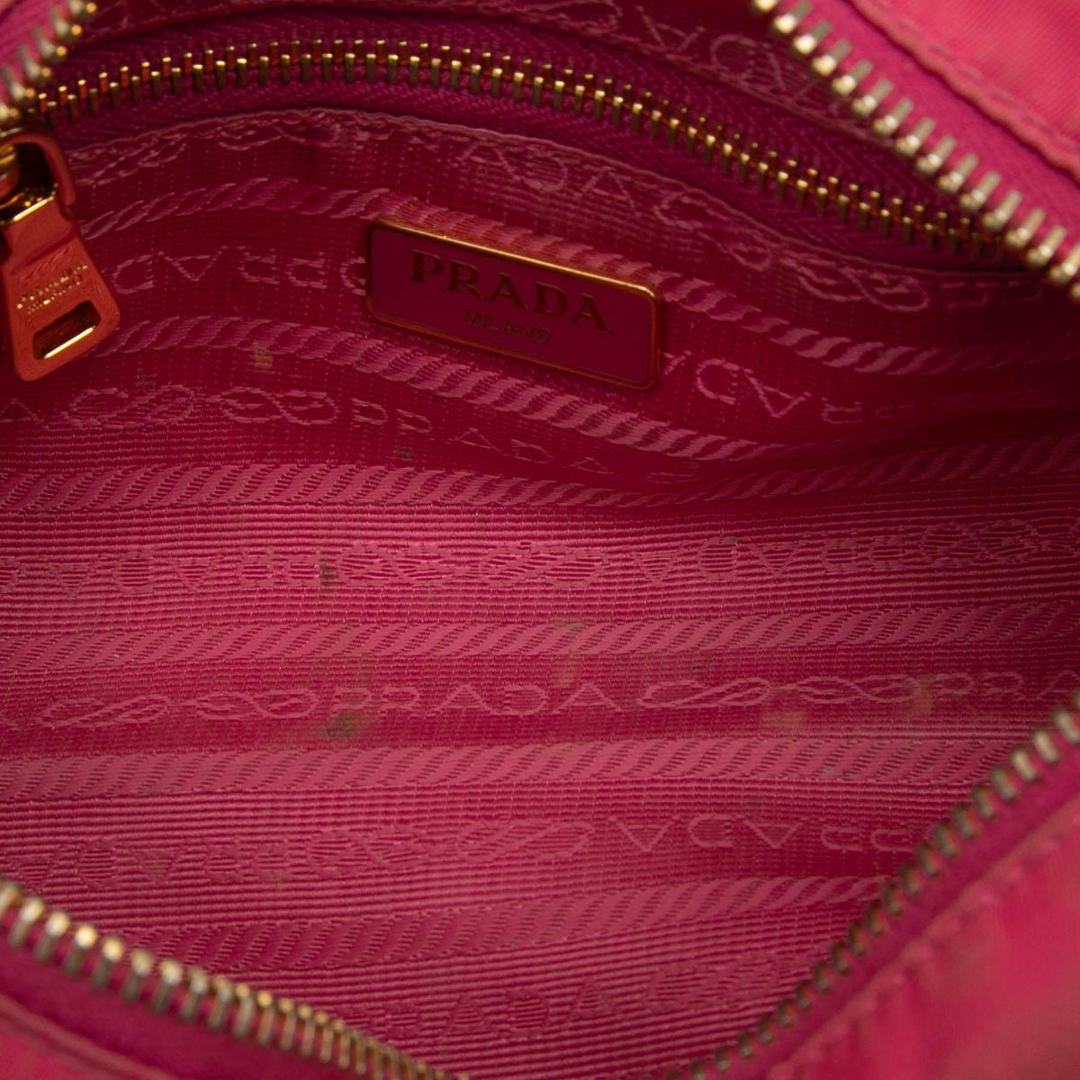 Prada Tessuto Wristlet Pouch