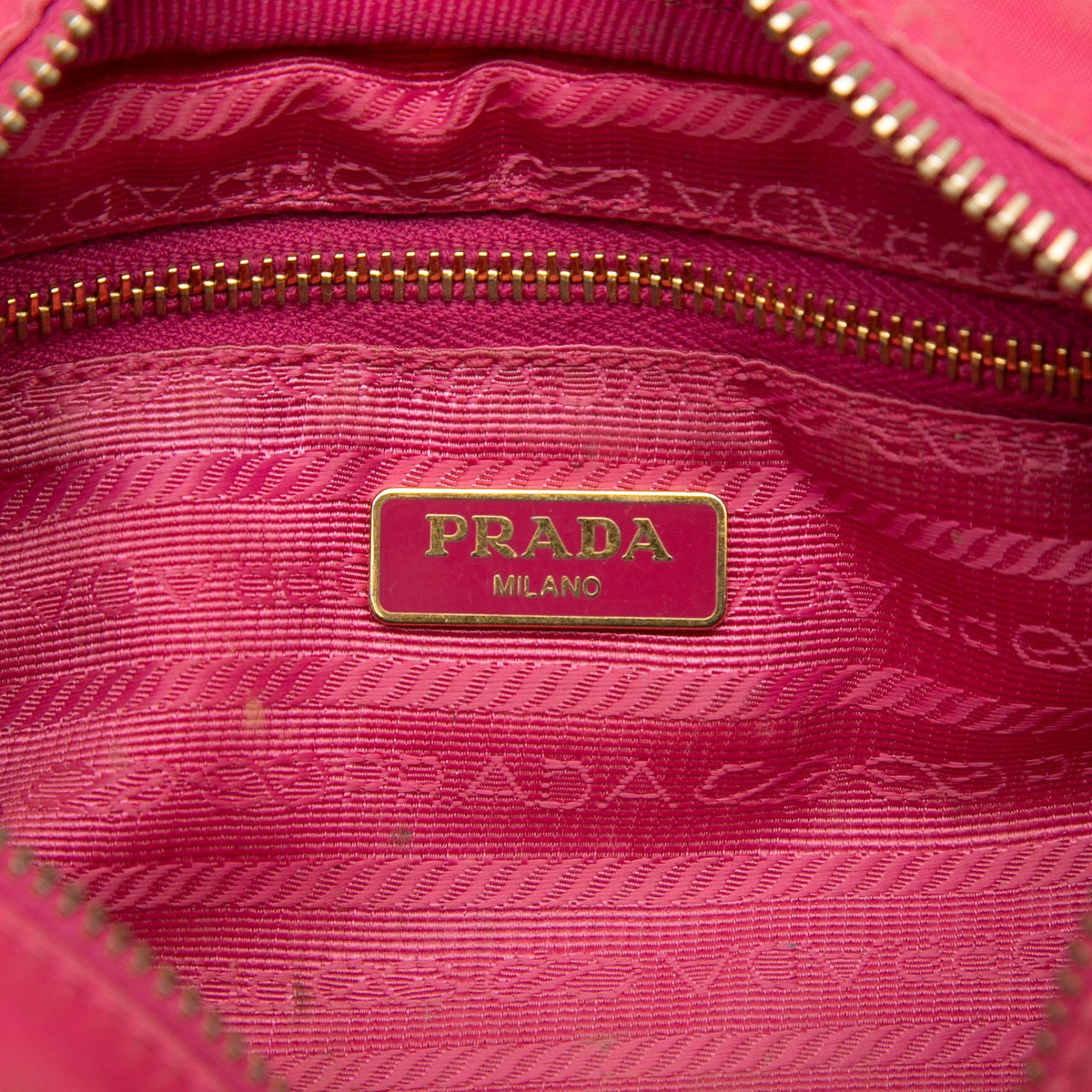 Prada Tessuto Wristlet Pouch