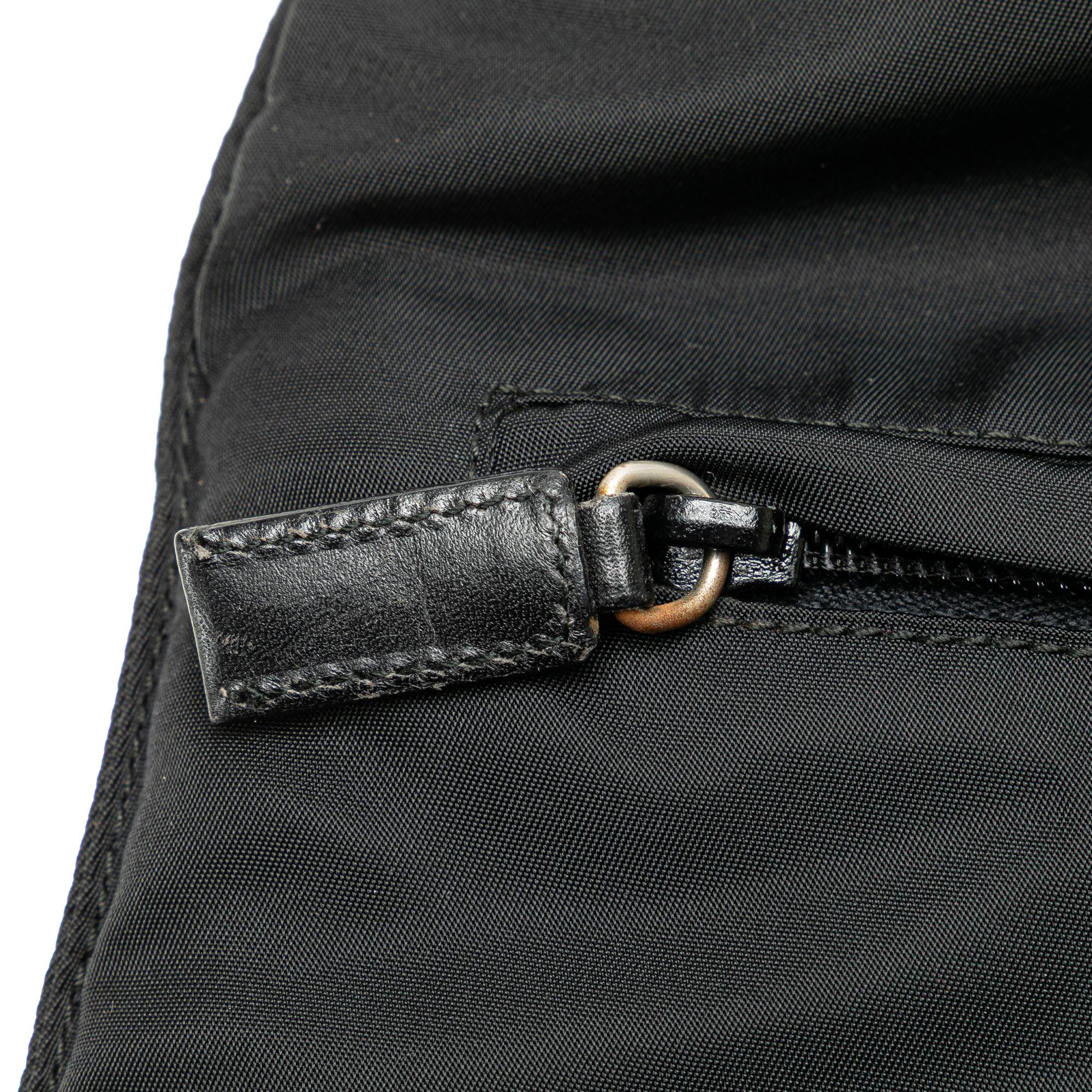 Prada Tessuto Zip Top Crossbody