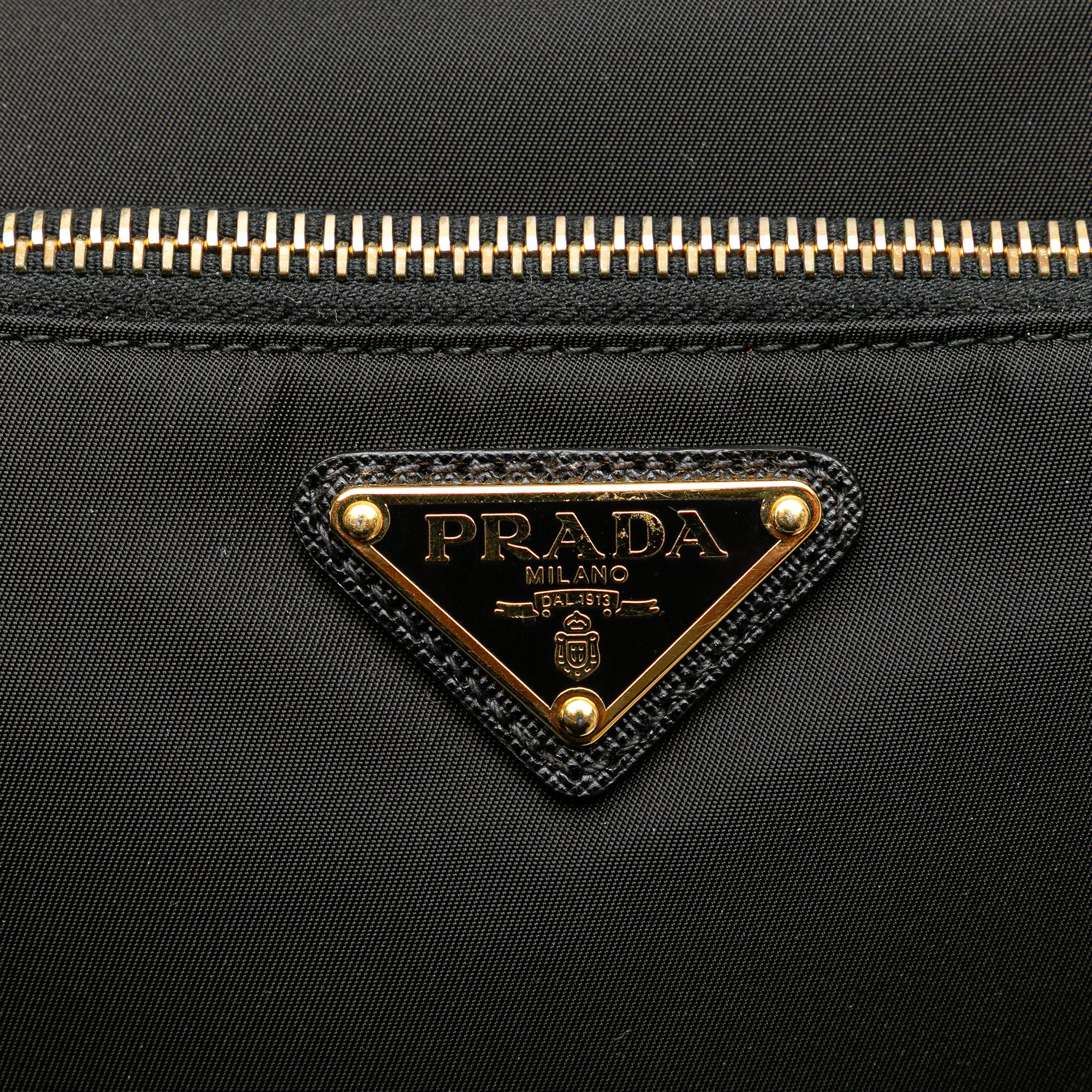 Prada Tessuto Zip Top Crossbody