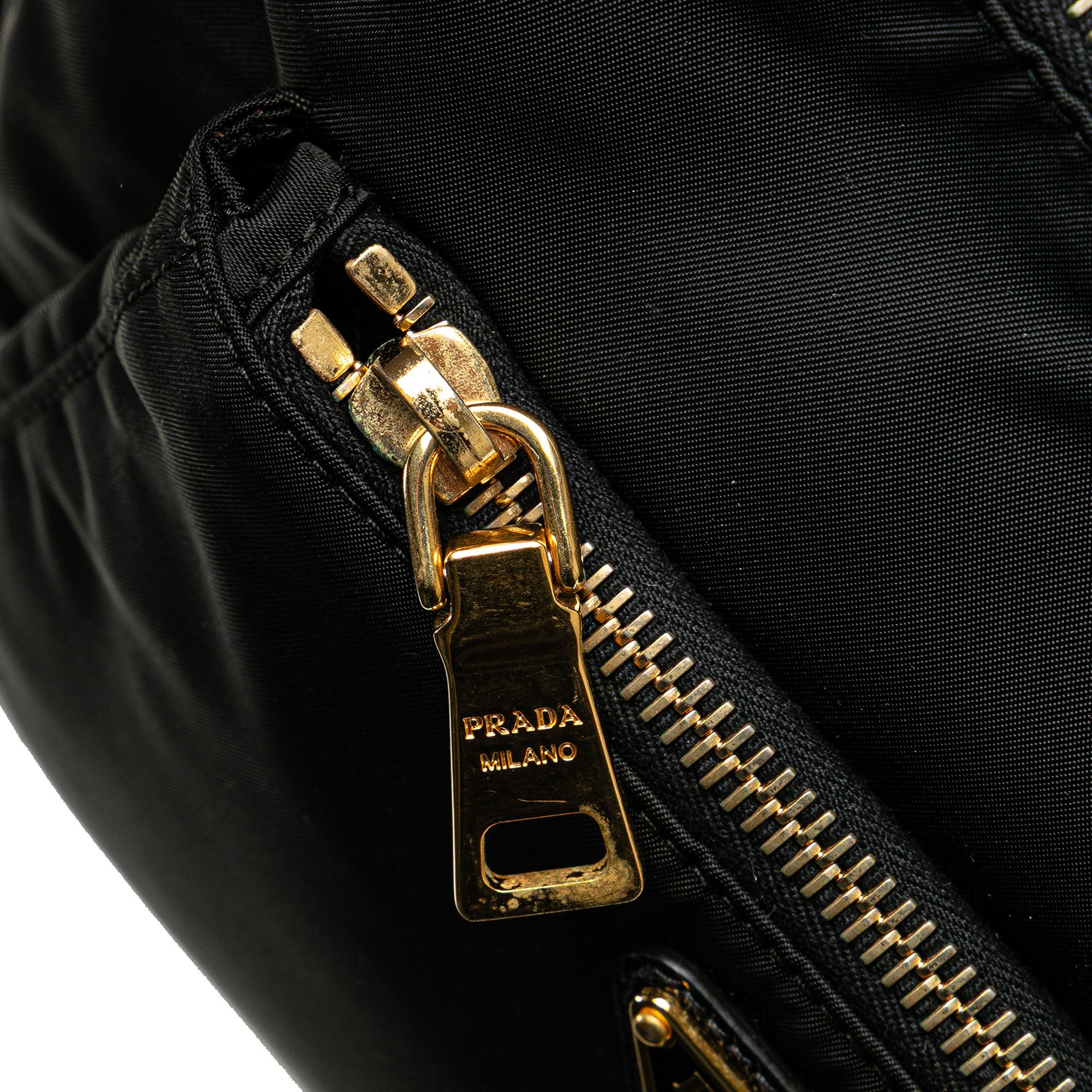 Prada Tessuto Zip Top Crossbody