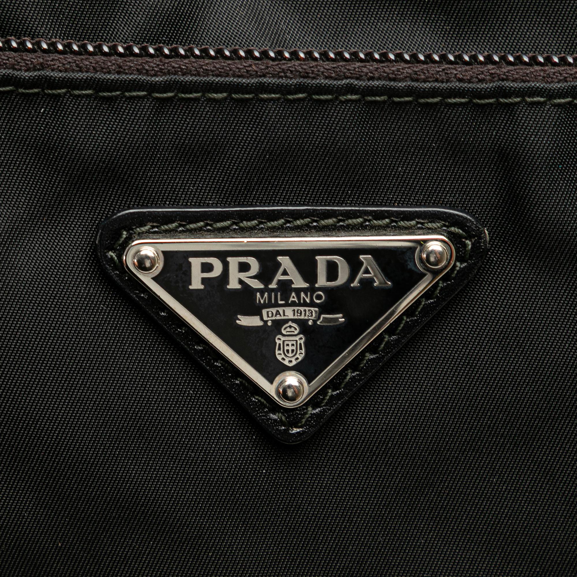 Prada Tessuto Zip Top Crossbody