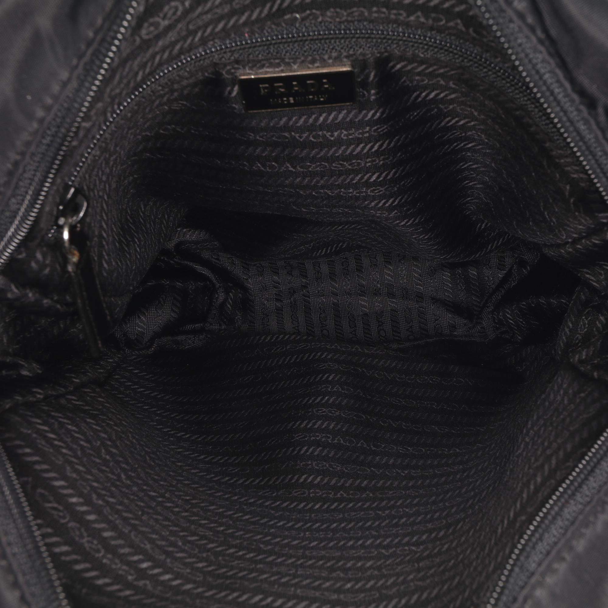 Prada Tessuto Zip Top Crossbody