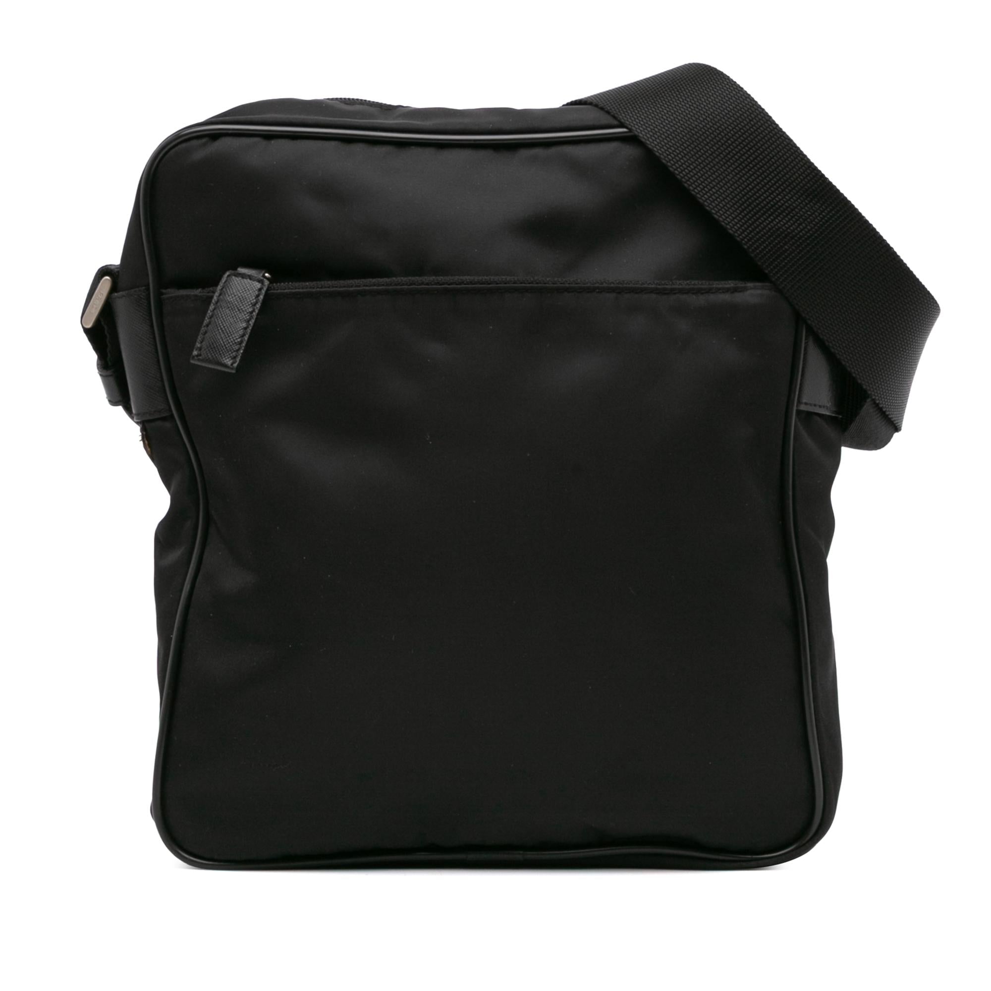 Prada Tessuto Zip Top Crossbody