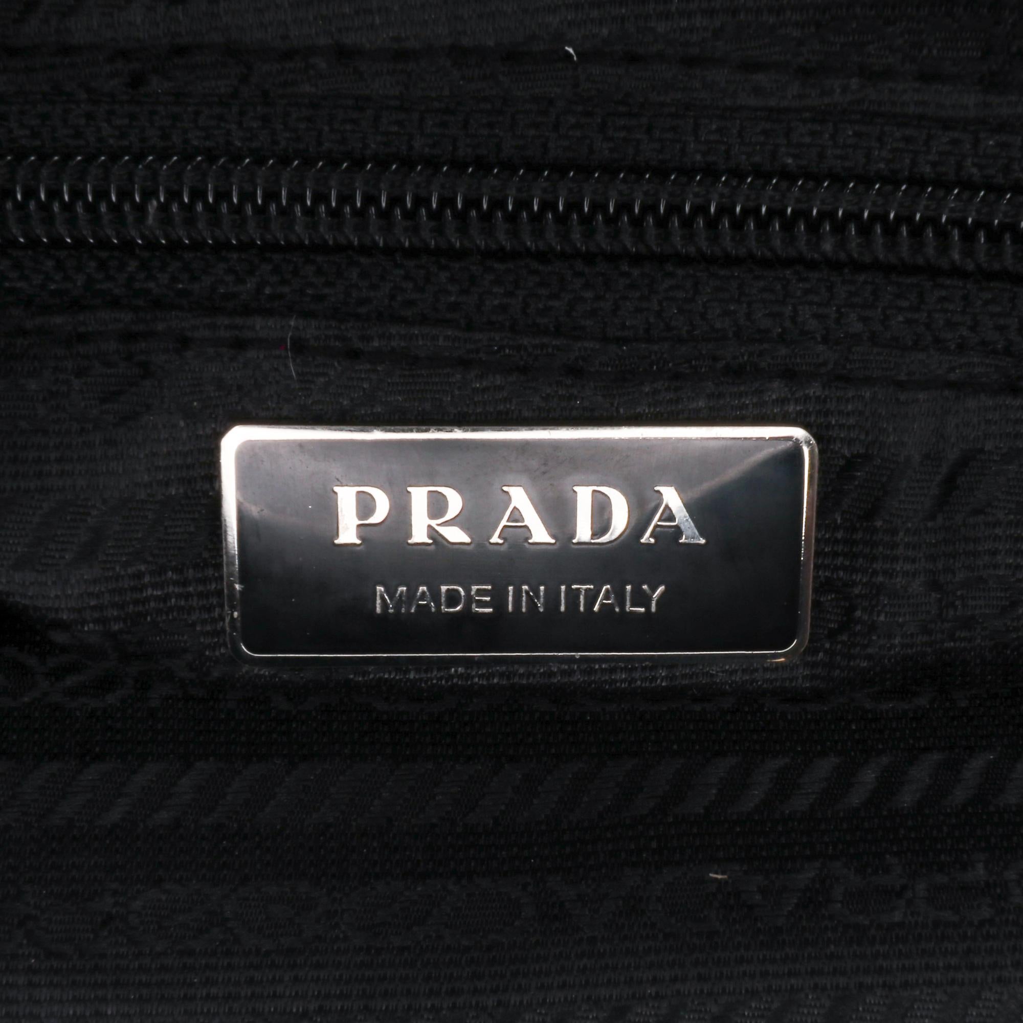 Prada Tessuto Zip Top Crossbody