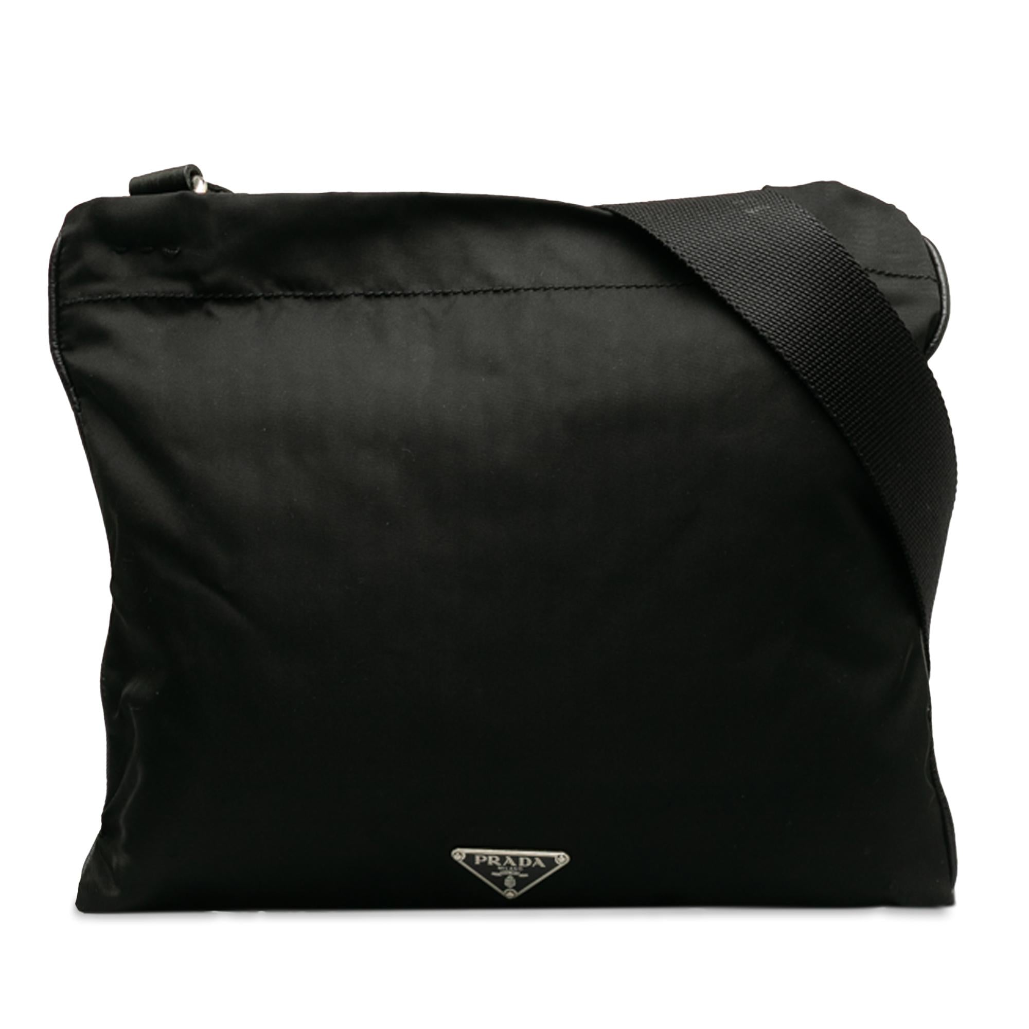 Prada Tessuto Zip Top Crossbody