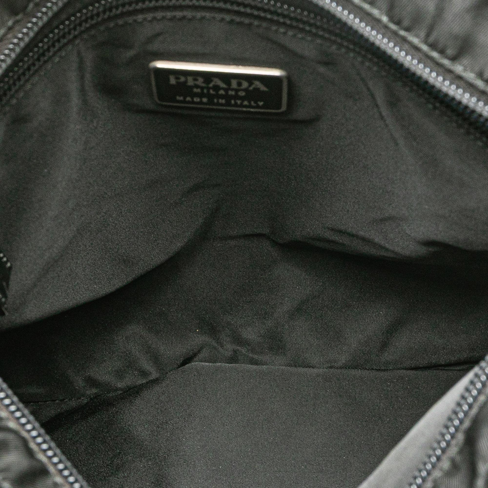Prada Tessuto Zip Top Crossbody