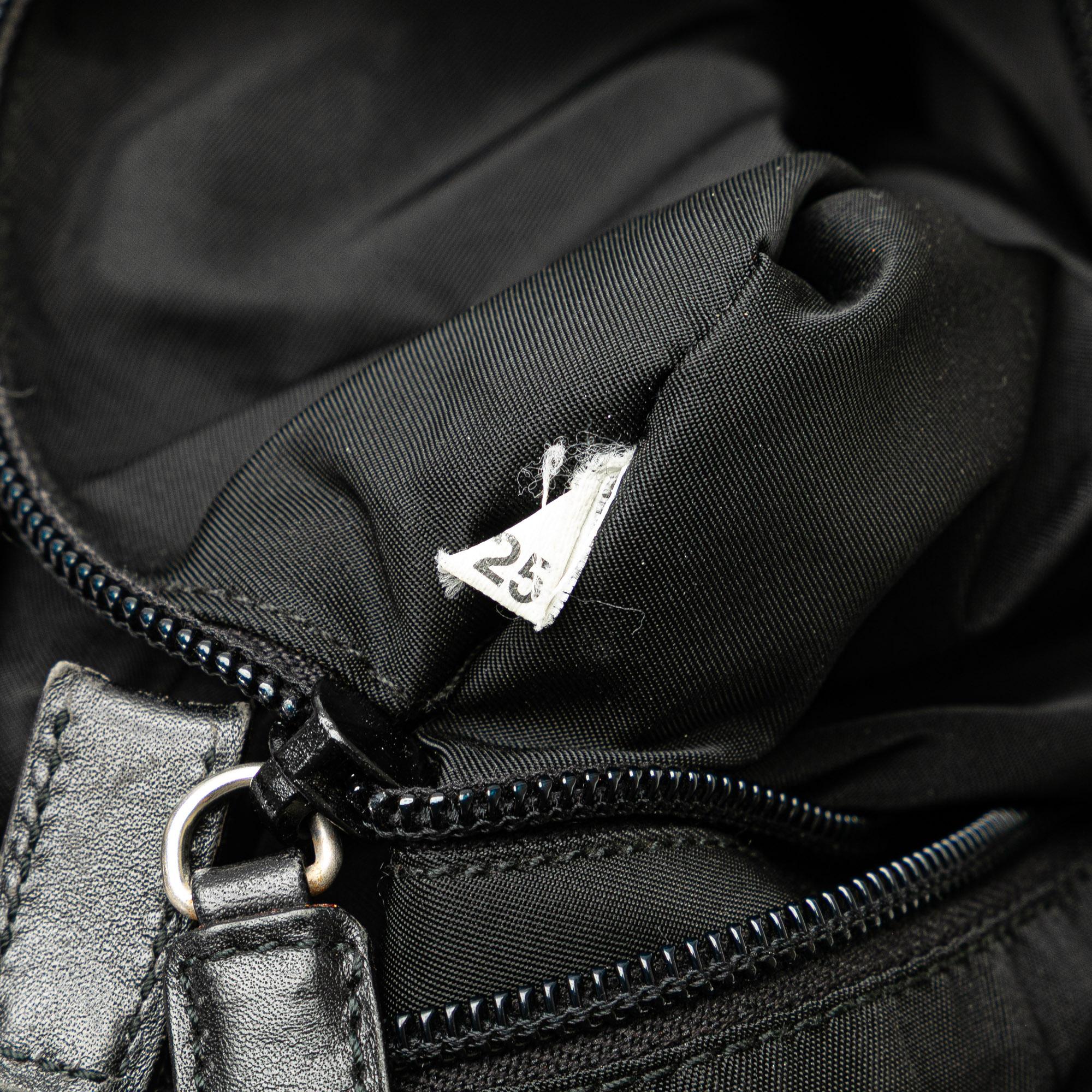 Prada Tessuto Zip Top Crossbody
