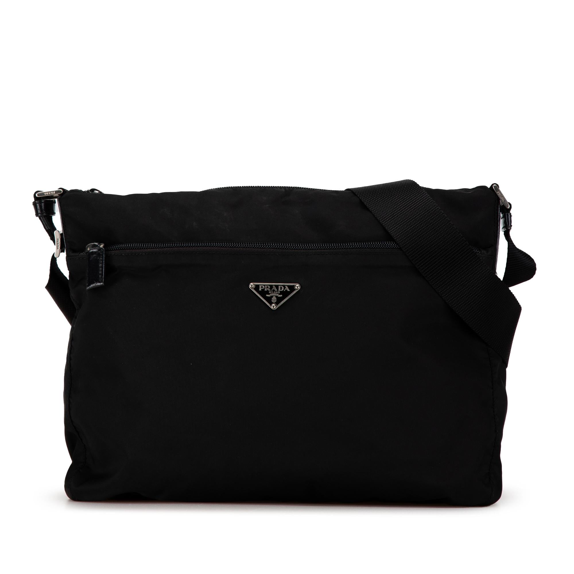 Prada Tessuto Zip Top Crossbody