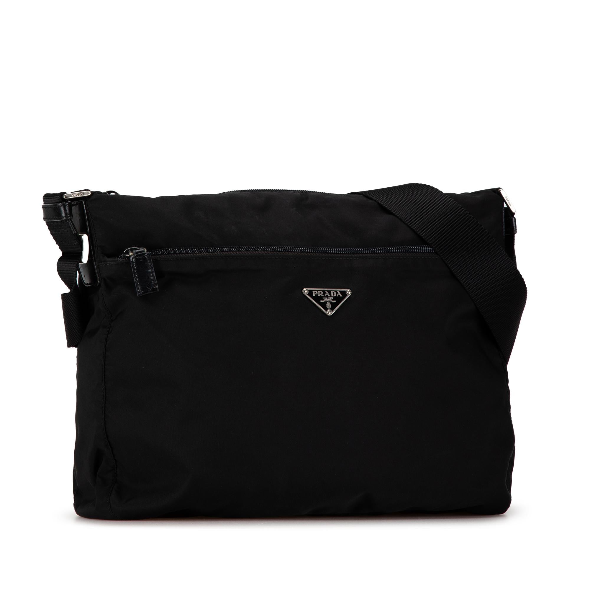 Prada Tessuto Zip Top Crossbody