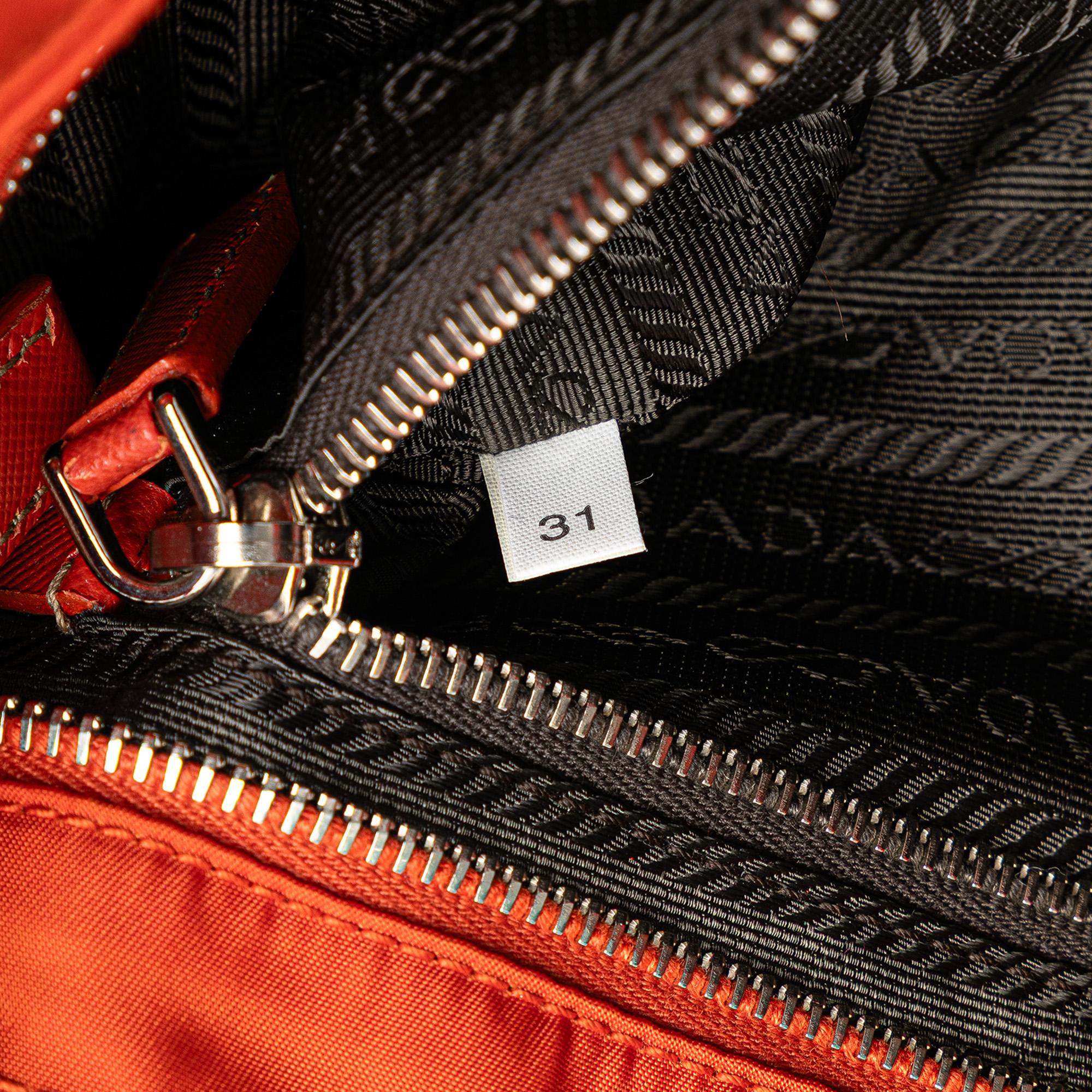 Prada Tessuto Zip Top Crossbody