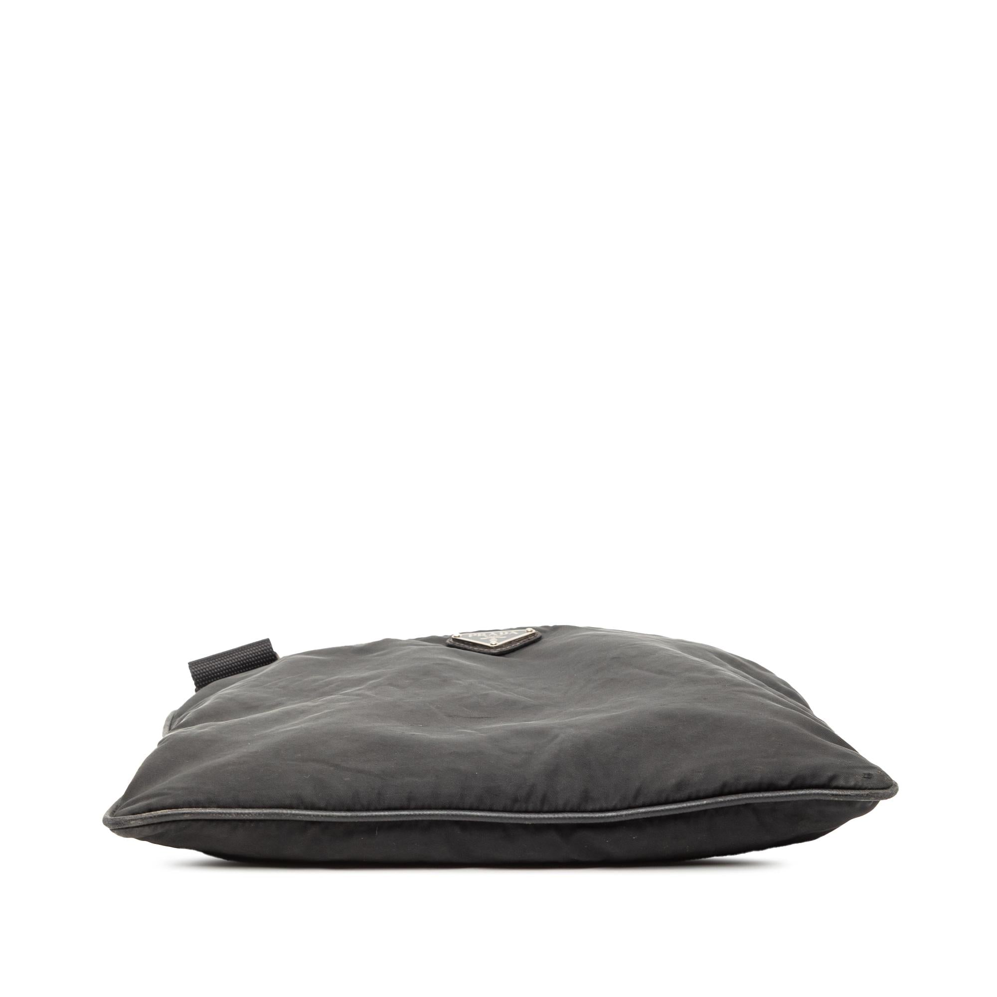 Prada Tessuto Zip Top Crossbody