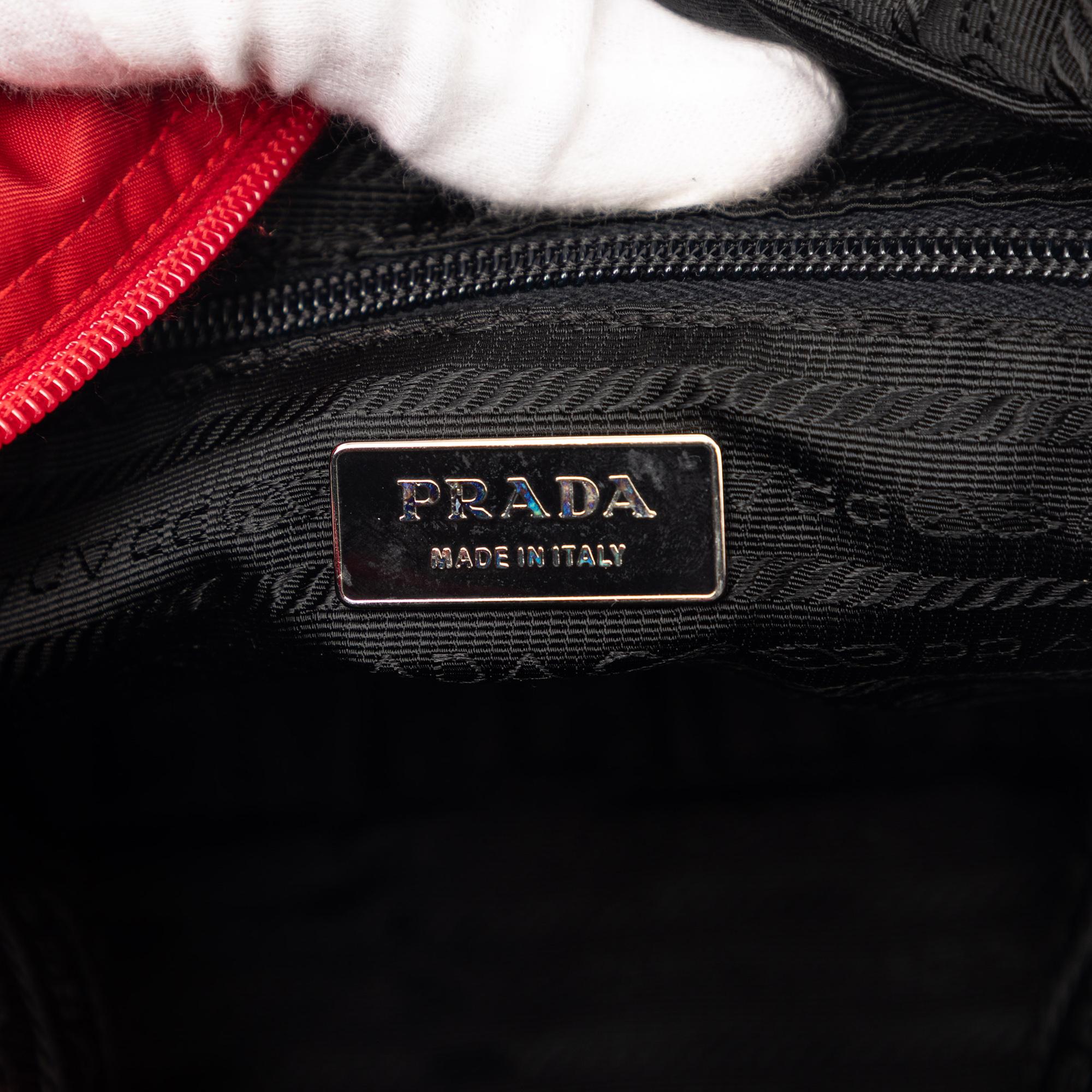 Prada Tessuto Zip Top Crossbody