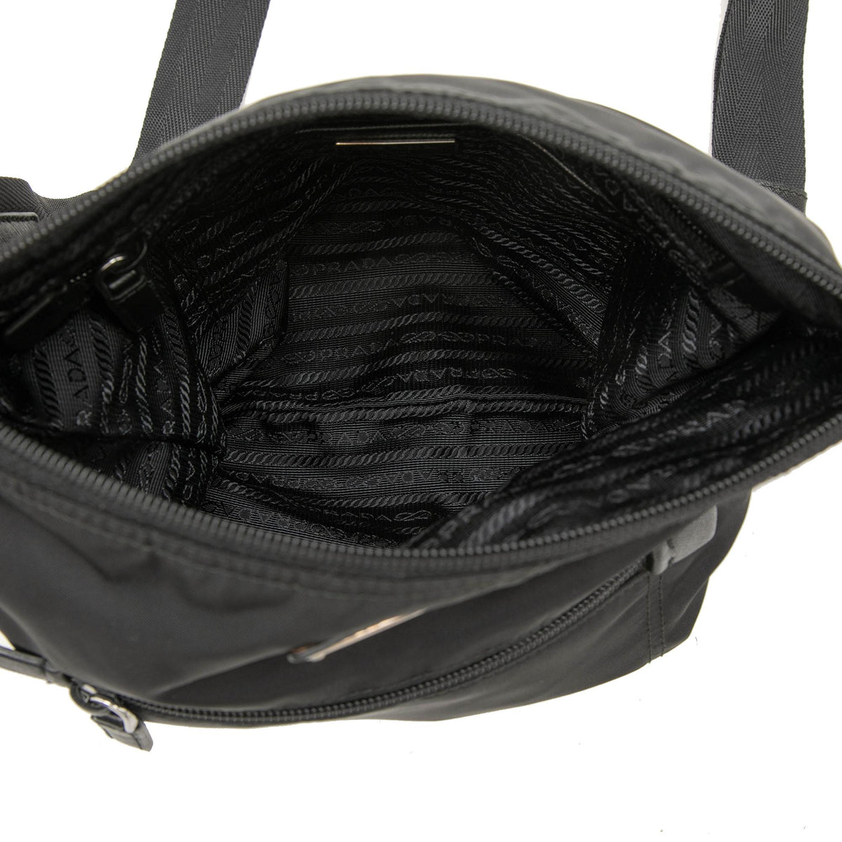 Prada Tessuto Zip Top Crossbody