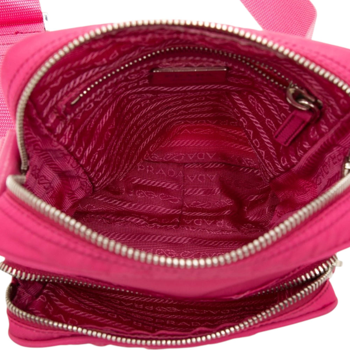 Prada Tessuto Zip Top Crossbody