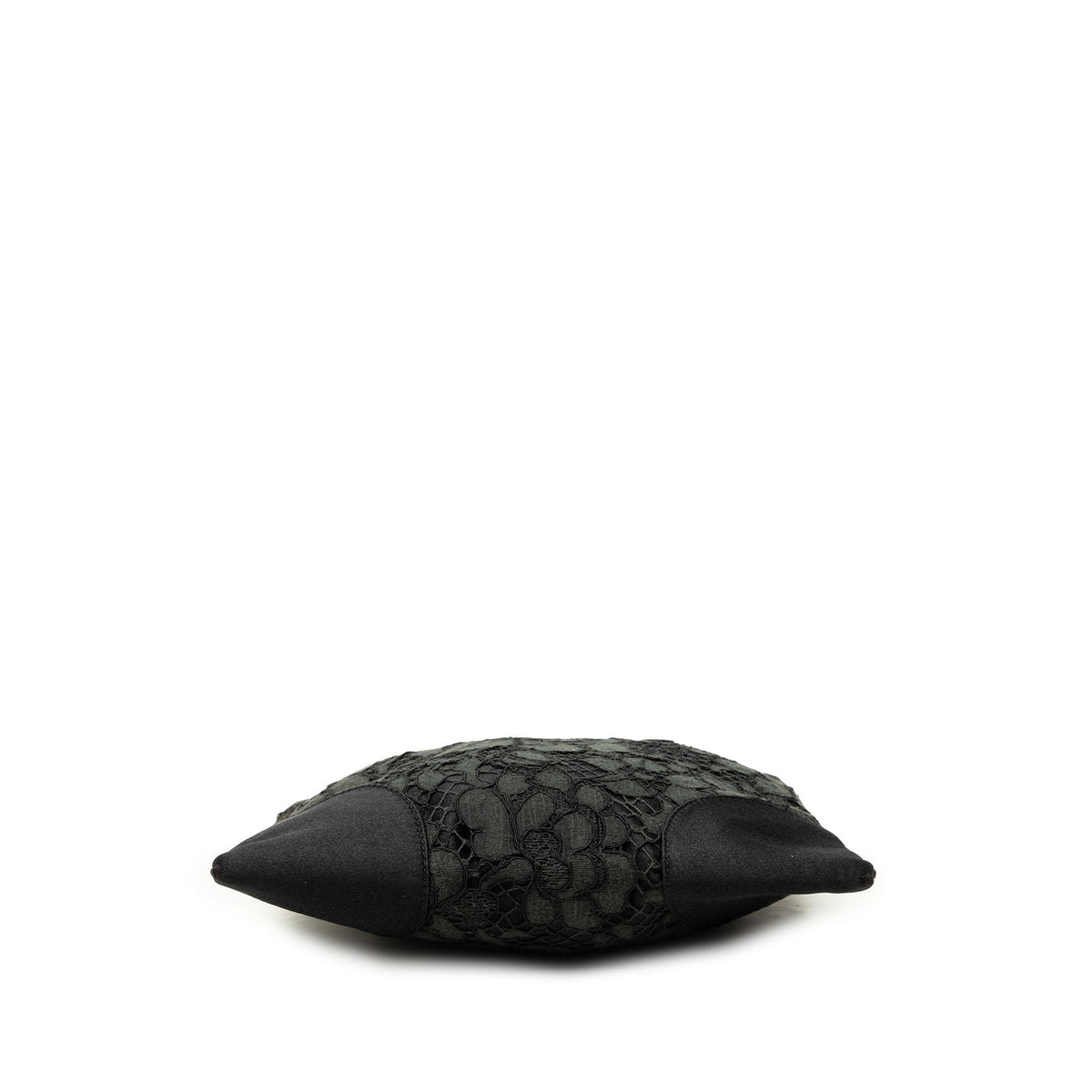 Prada Tessuto and Floral Lace Handbag