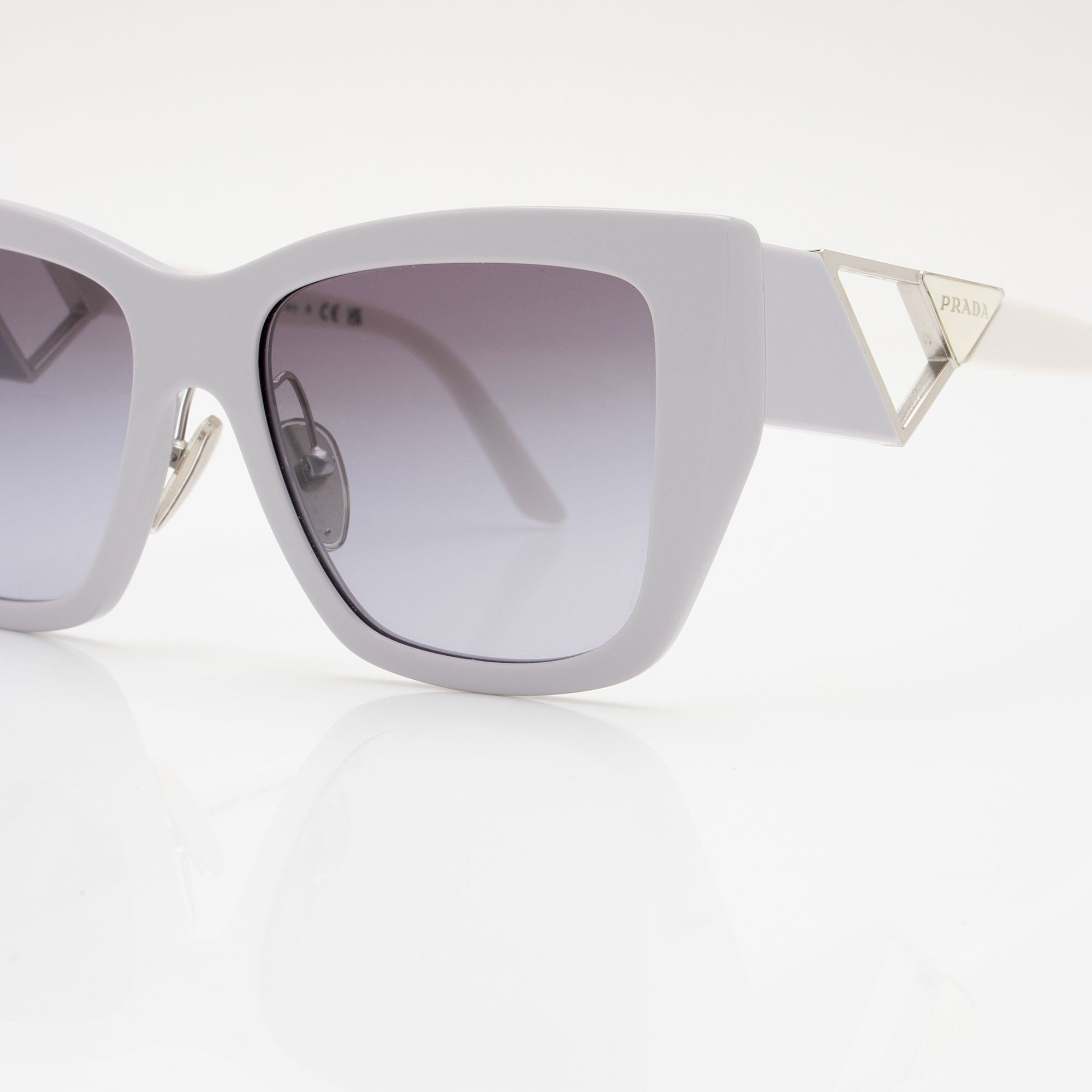 Prada Triangle Square Sunglasses