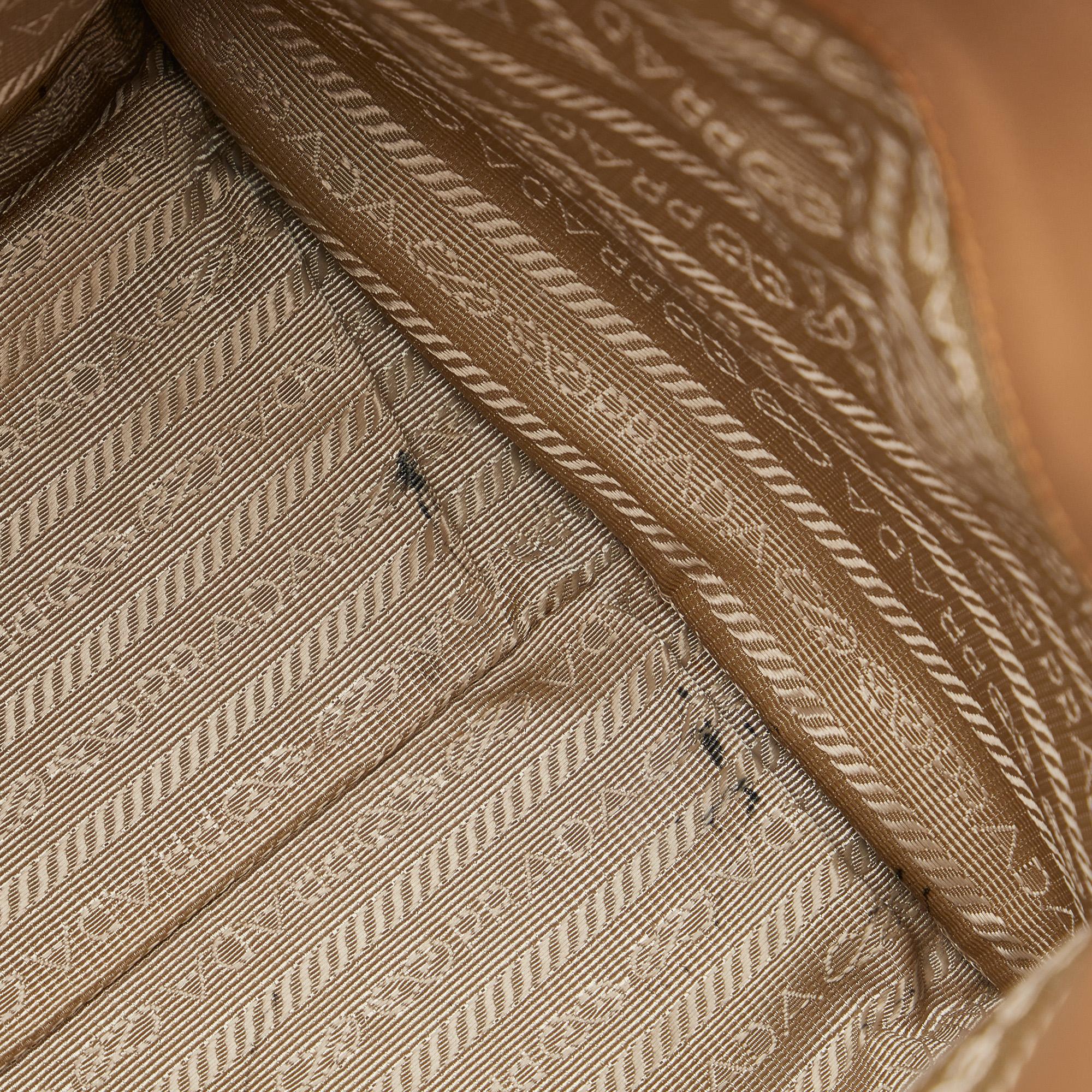 Prada Twin Pocket Leather Handbag (SHG-qE770v)