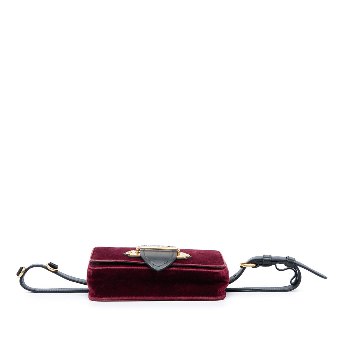 Prada Velvet Cahier Convertible Belt Bag