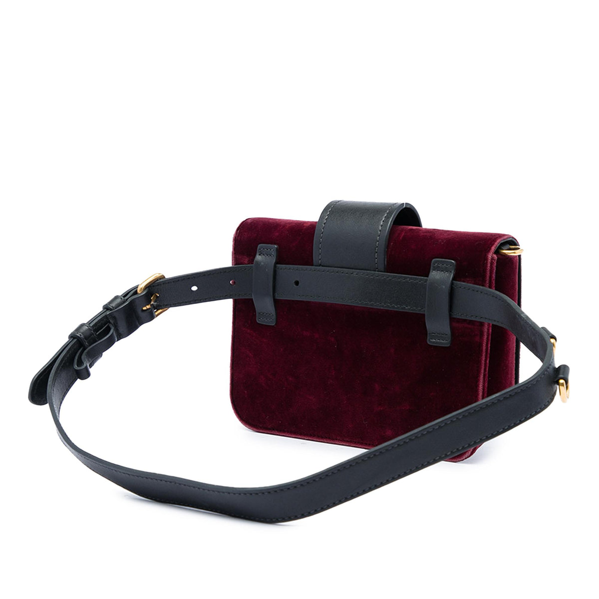 Prada Velvet Cahier Convertible Belt Bag