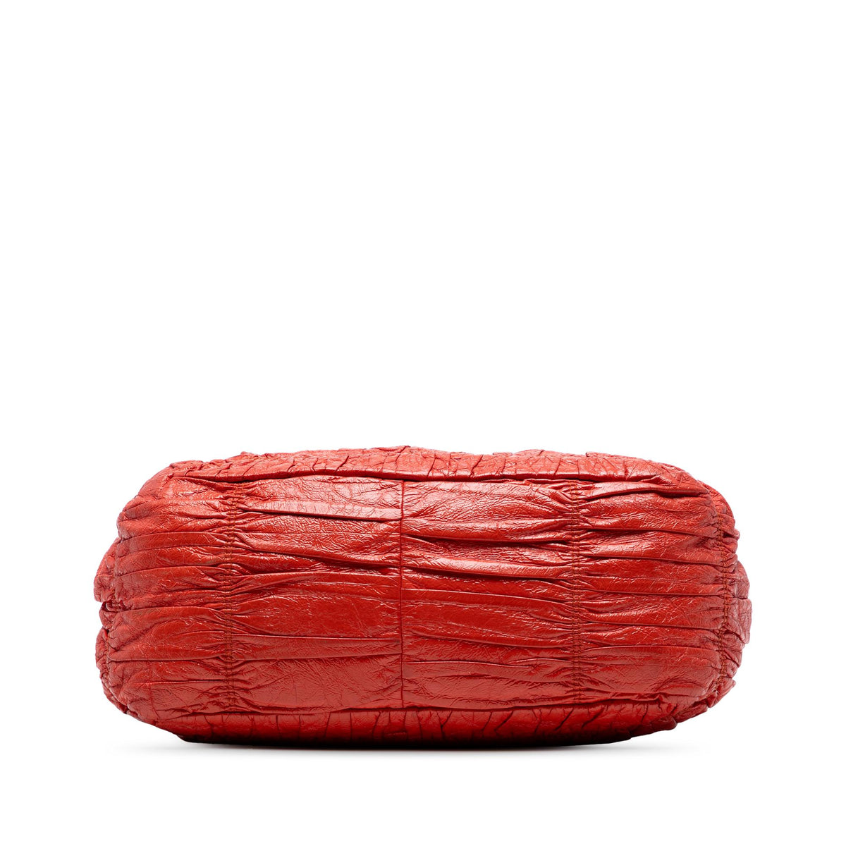 Prada Vernice Gaufre Chain Tote