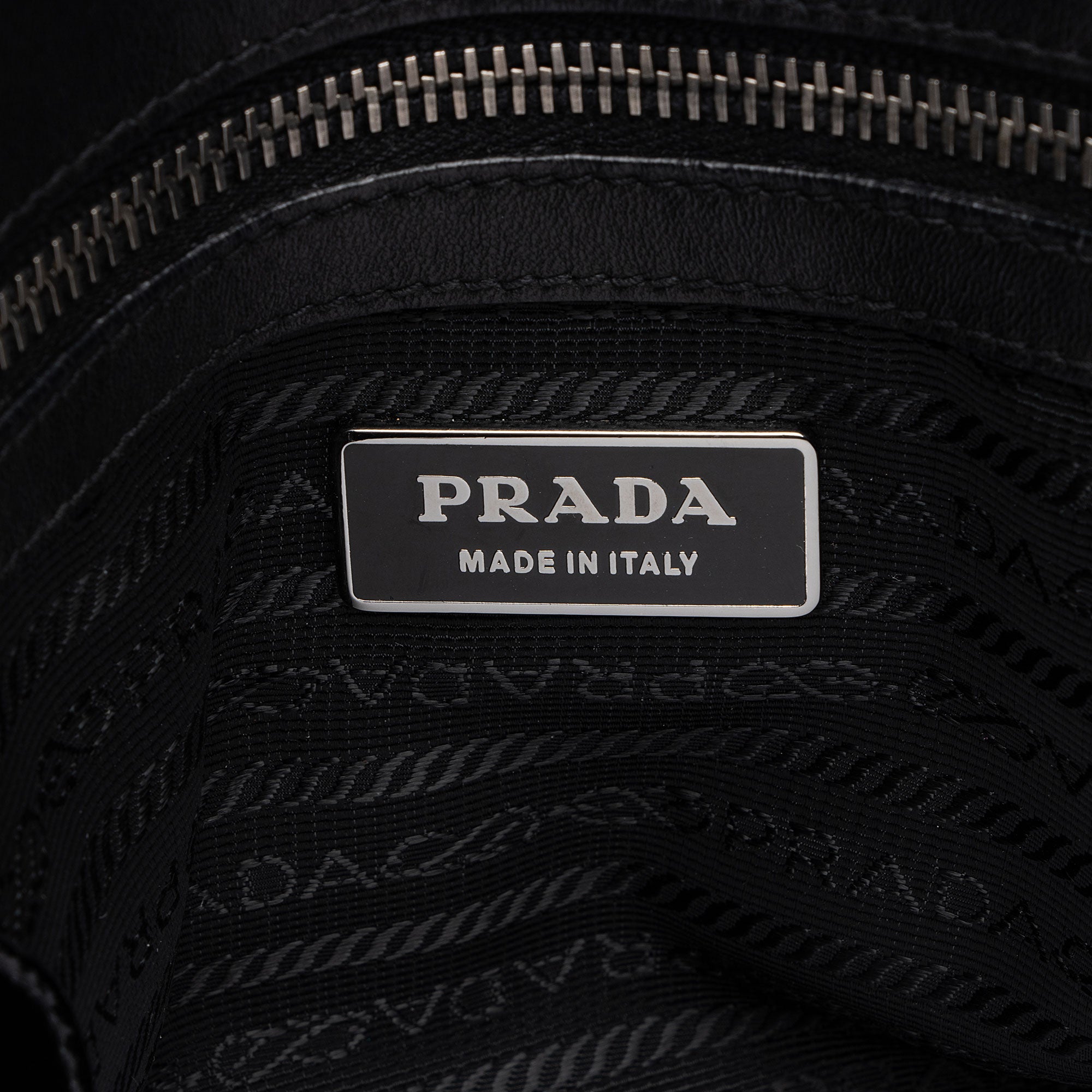 Prada Vernice Gaufre Large Satchel