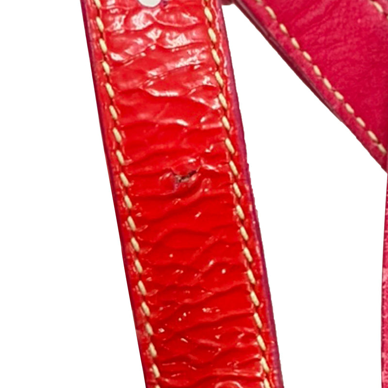 Prada Vernice Trimmed Tessuto Flap Crossbody (SHG-OWVl3m)