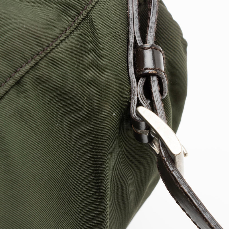 Prada Vintage Tessuto Double Pocket Small Backpack (SHF-23923)