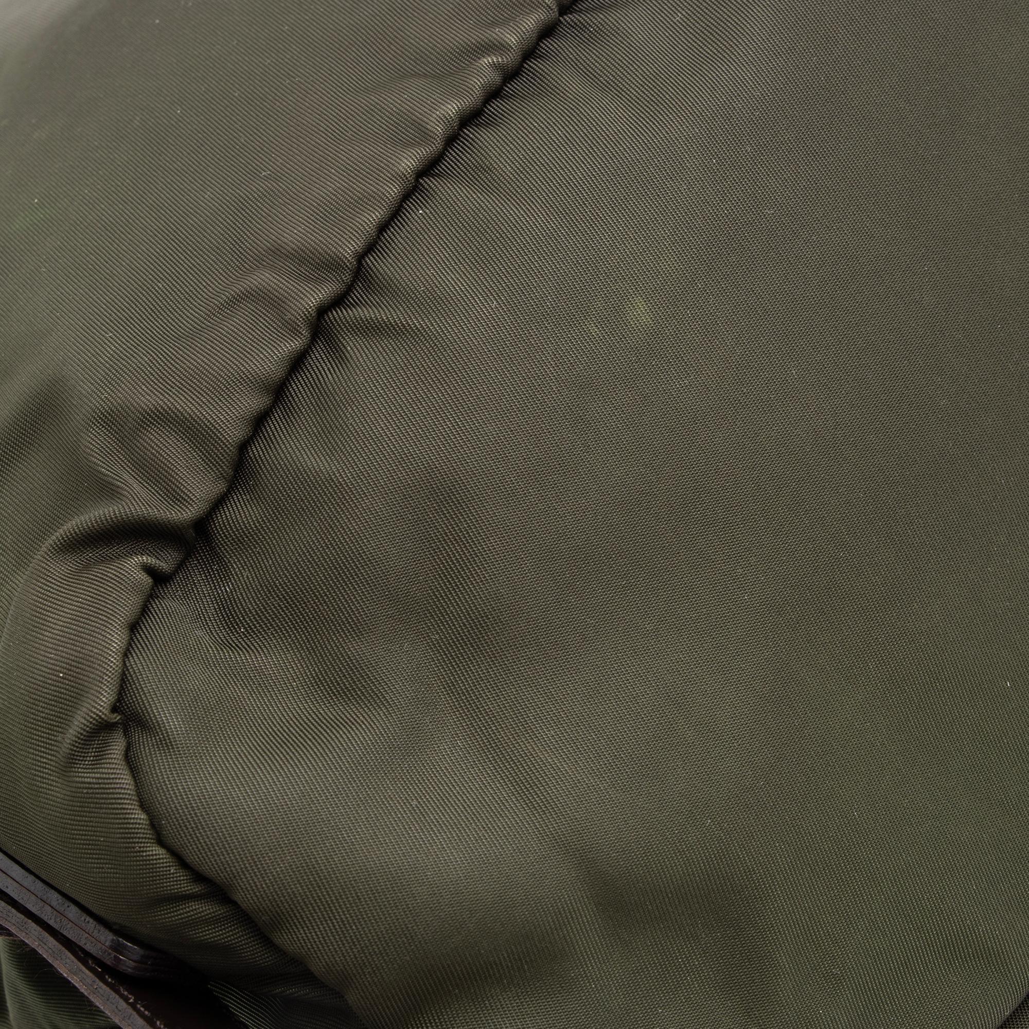 Prada Vintage Tessuto Double Pocket Small Backpack (SHF-23923)