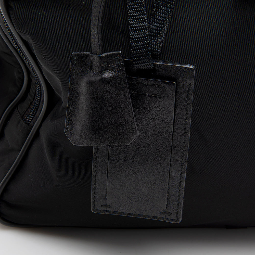 Prada Vintage Tessuto Travel Zip Around Tote (SHF-12393)