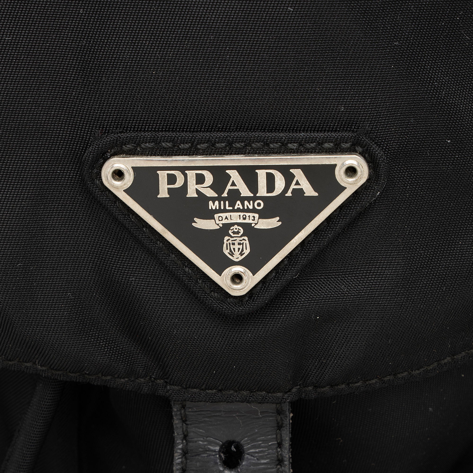 Prada Vintage Vela Double Pocket Small Backpack (SHF-CSDmuA)