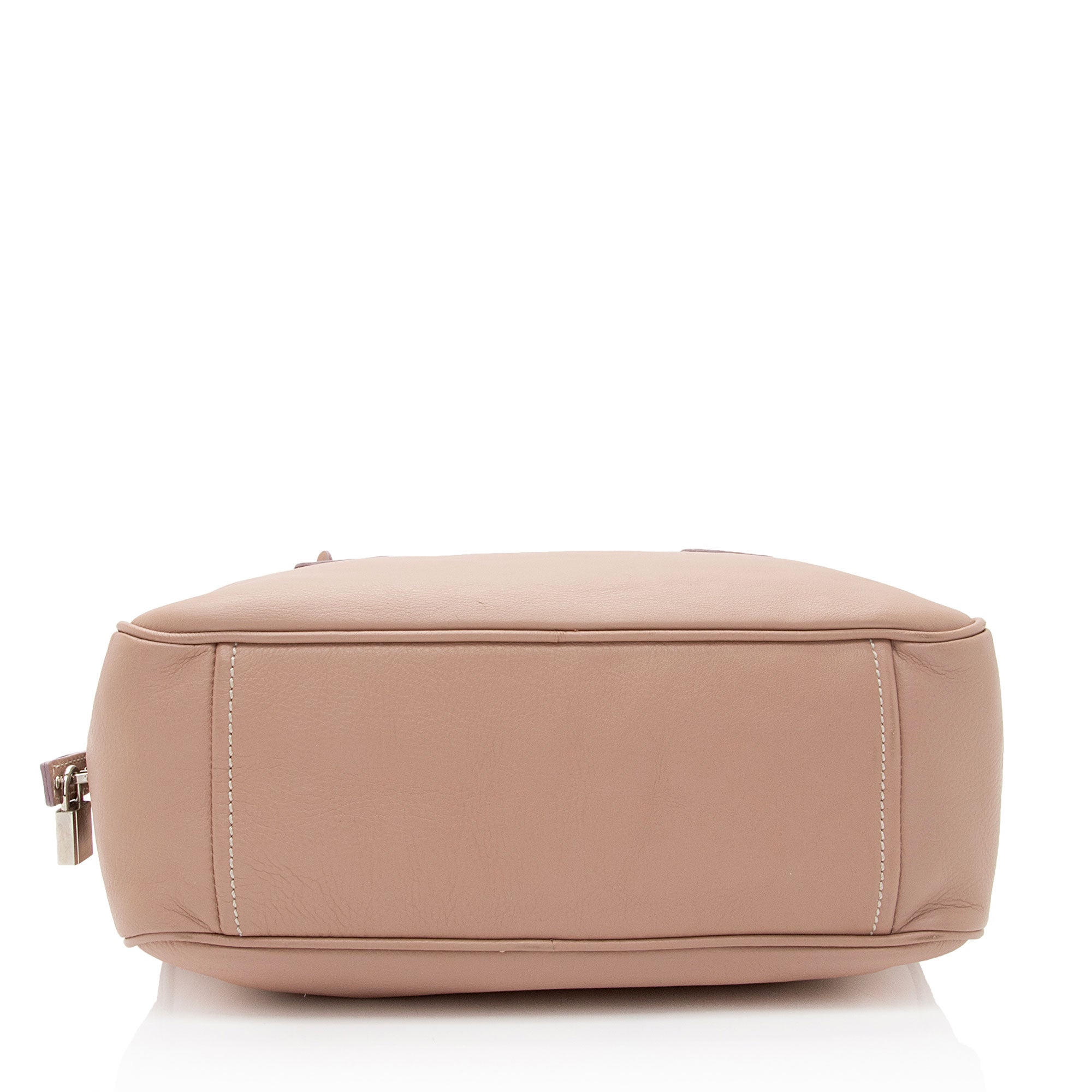 Prada Vitello Daino Bauletto Satchel (SHF-YjLumA)