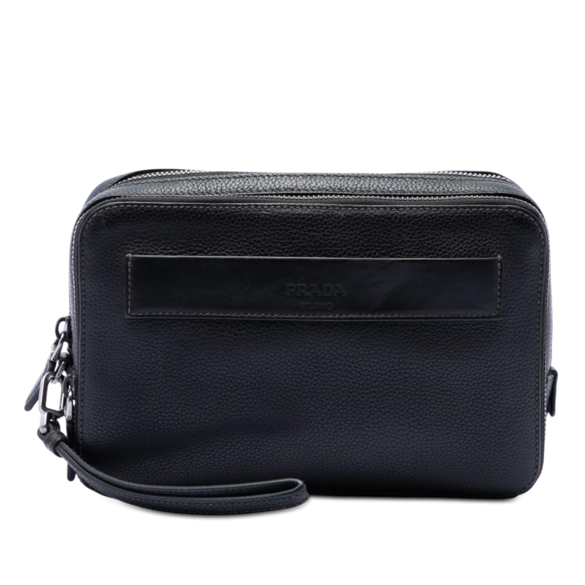 Prada Vitello Daino Clutch