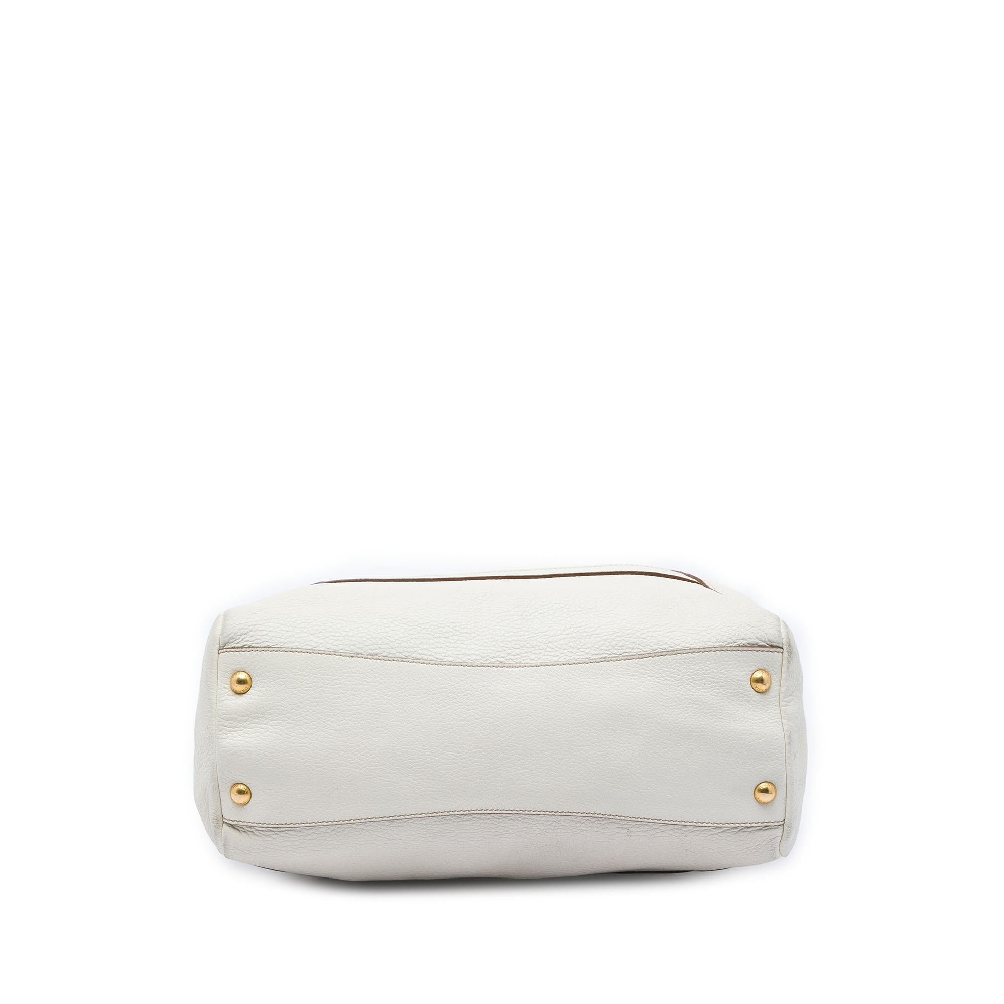 Prada Vitello Daino Convertible Tote
