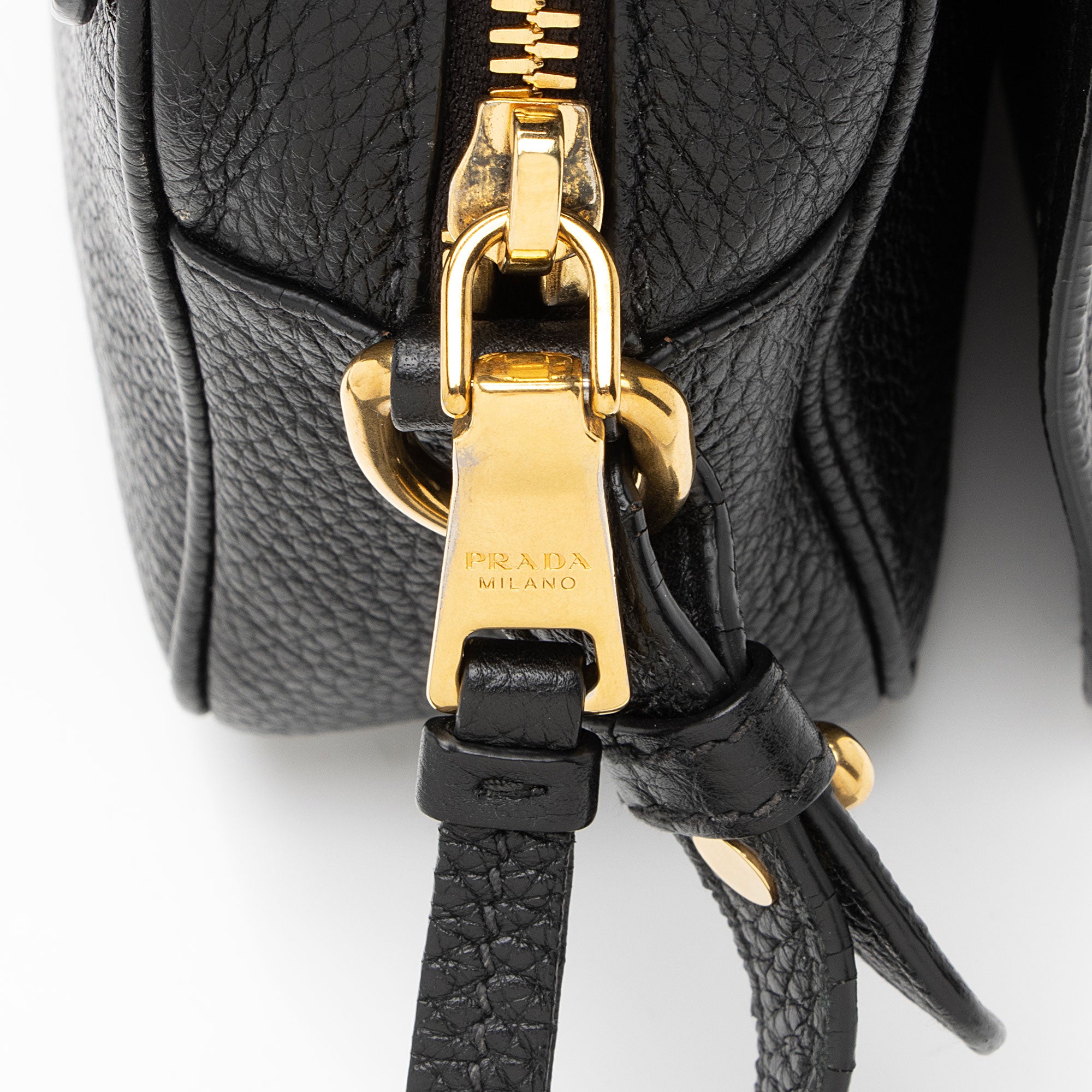 Prada Vitello Daino Flap Crossbody