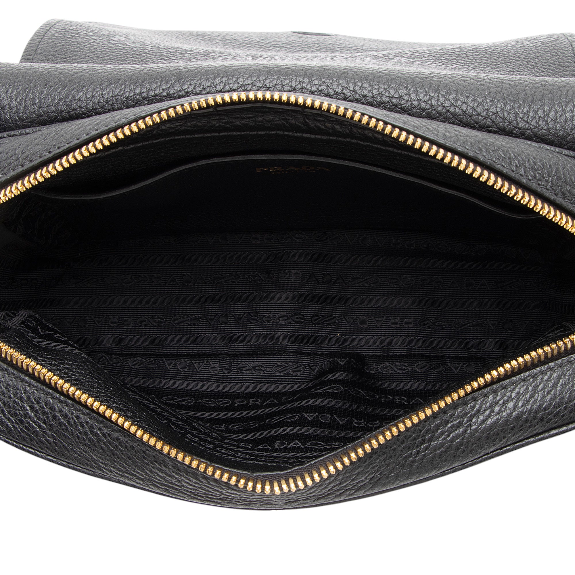 Prada Vitello Daino Flap Crossbody