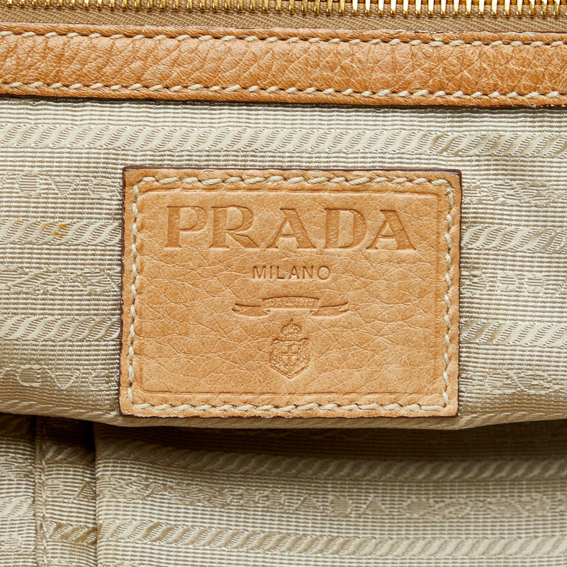 Prada Vitello Daino Frame Shoulder Bag (SHG-Pb3W9S)