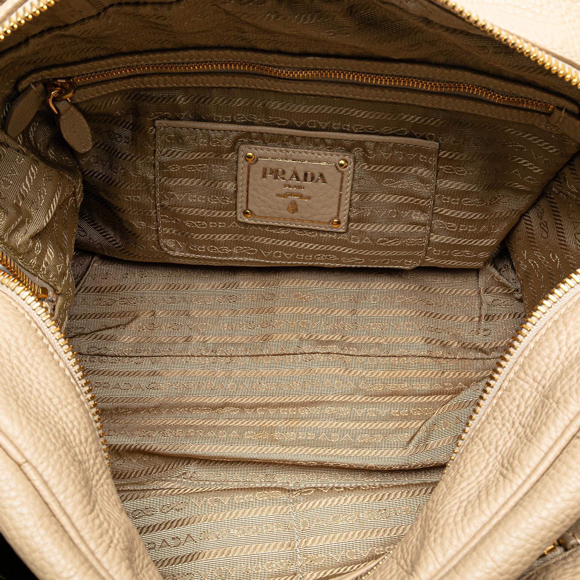 Prada Vitello Daino Handbag