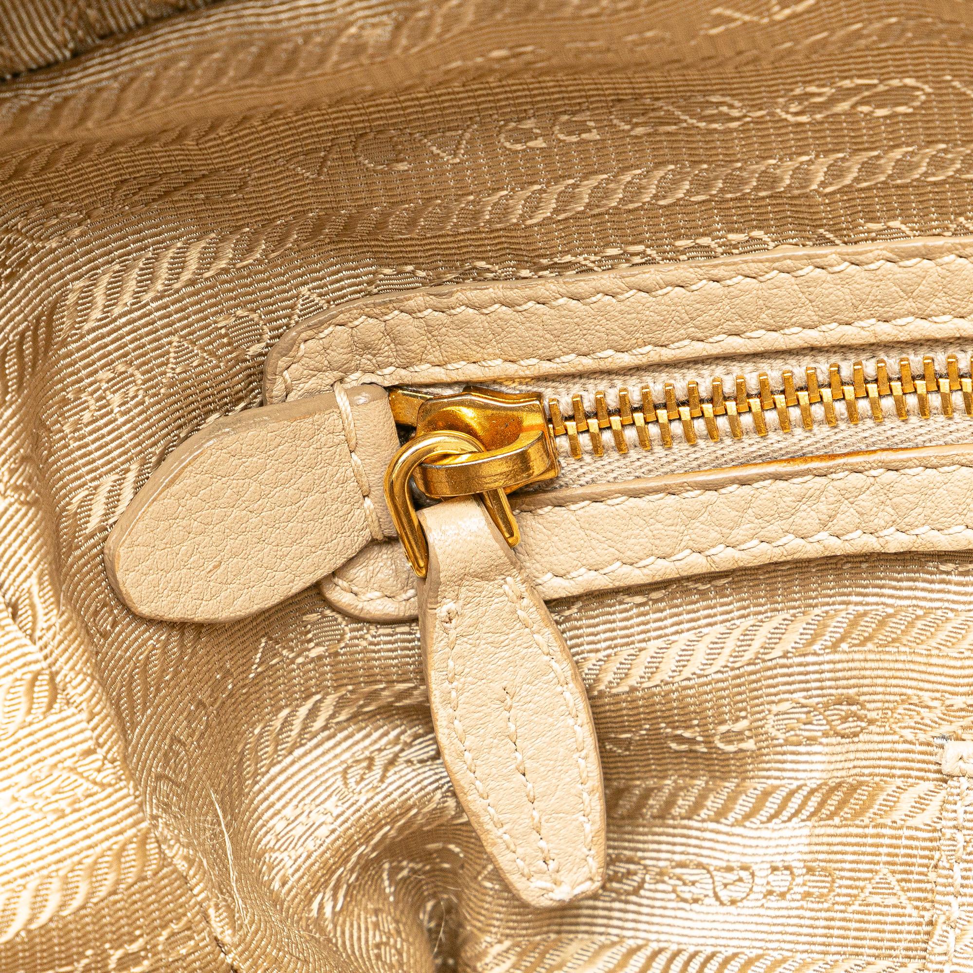 Prada Vitello Daino Handbag