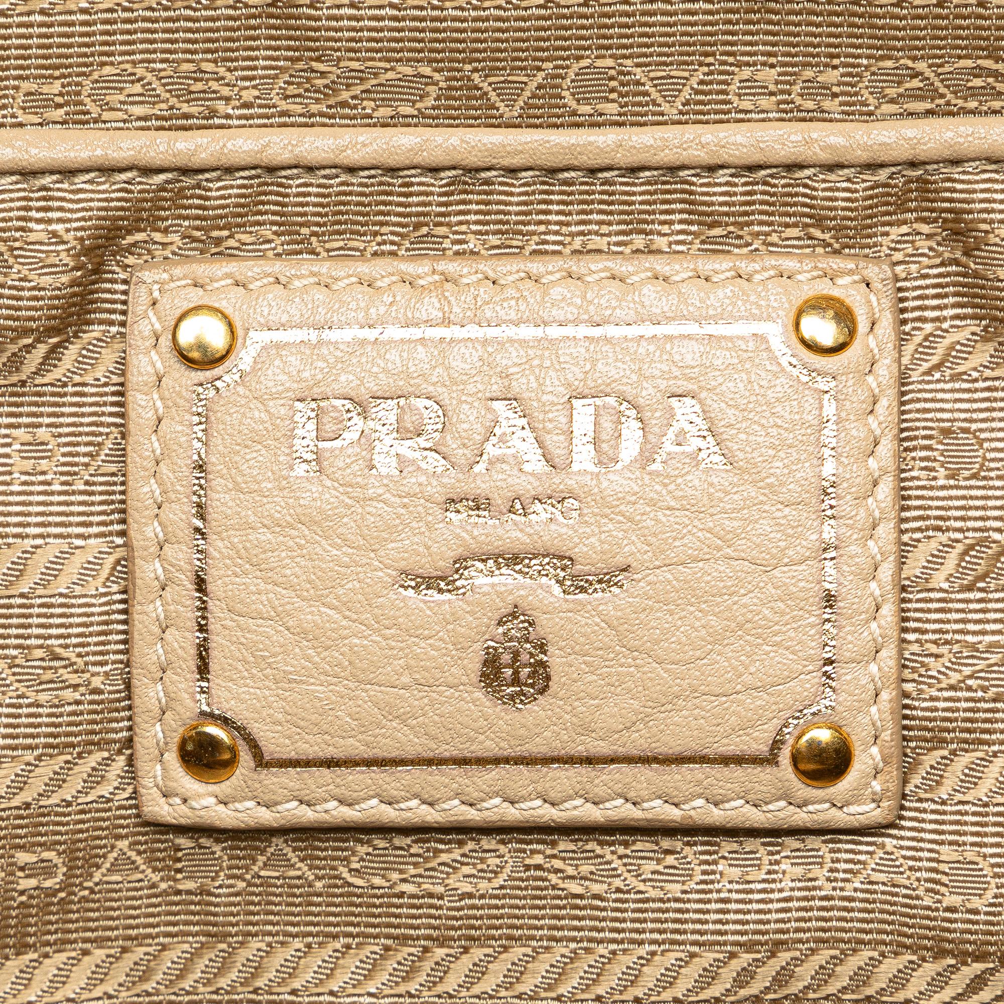 Prada Vitello Daino Handbag