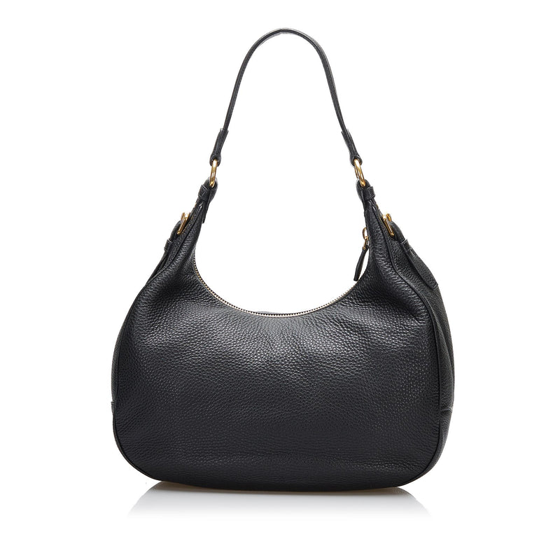 Prada Vitello Daino Hobo (SHG-JzVWwd)