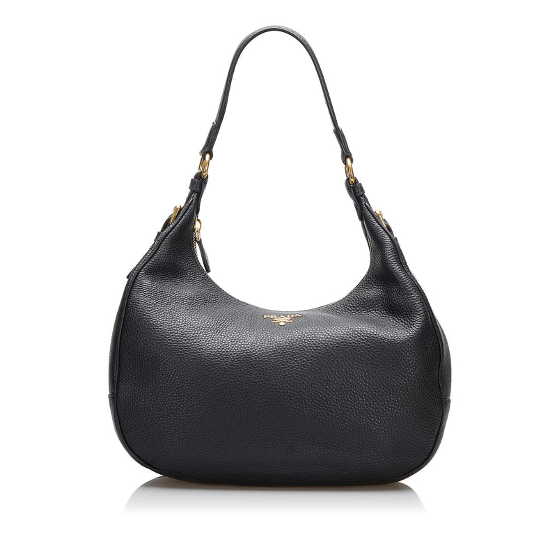 Prada Vitello Daino Hobo (SHG-JzVWwd)